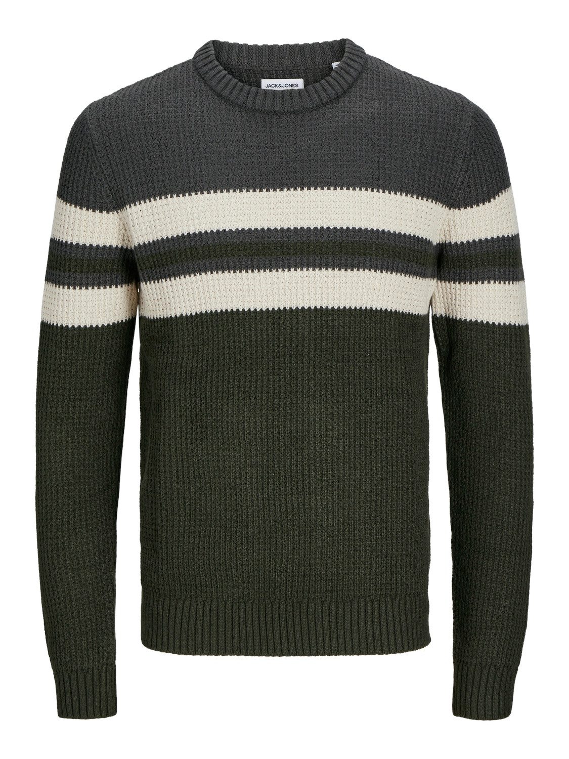Jack & Jones Trui met ronde hals JJSANDER KNIT CREW NECK