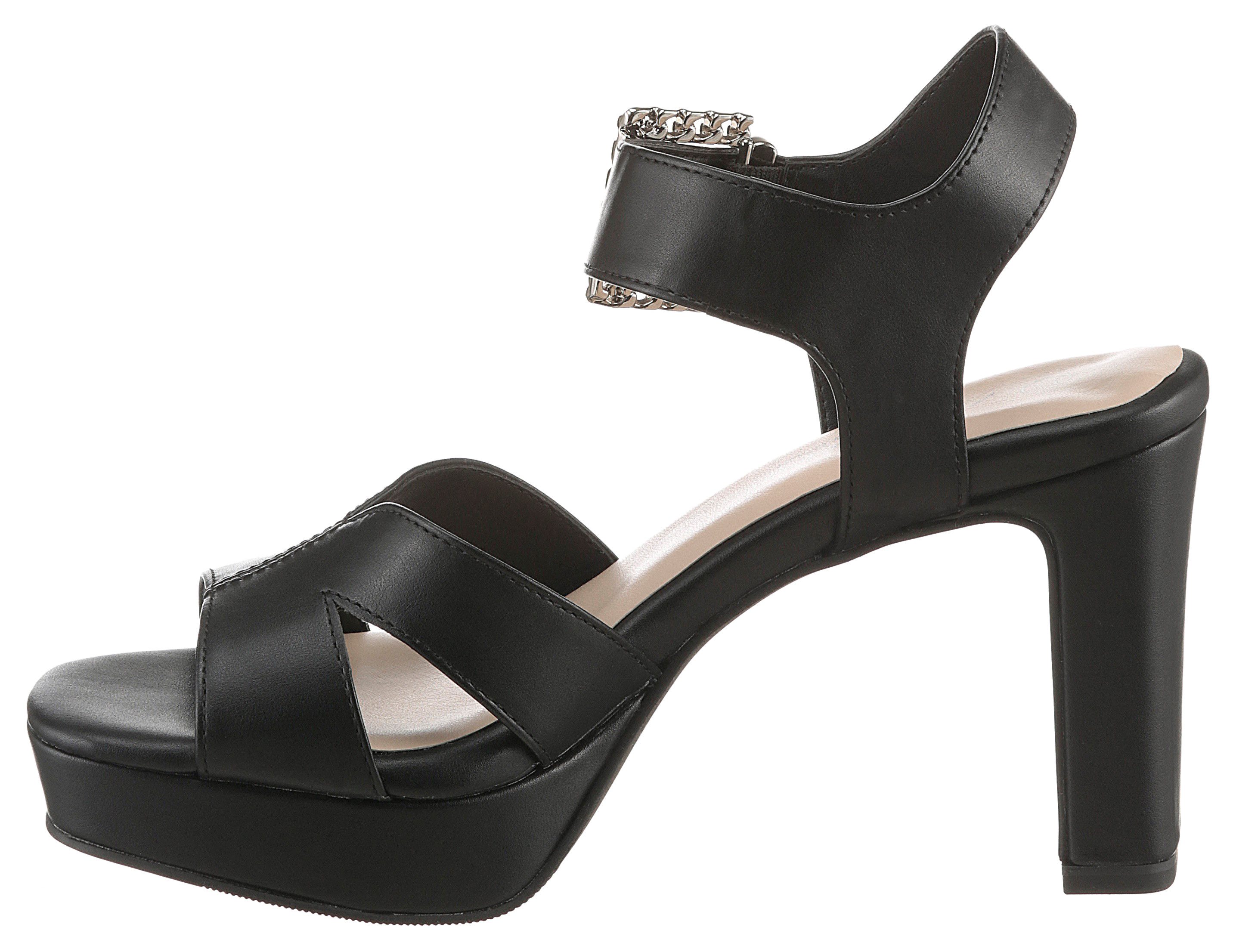 Aniston SHOES Sandaaltjes , sandaal, feestdag schoen, sleehak - nieuwe collectie