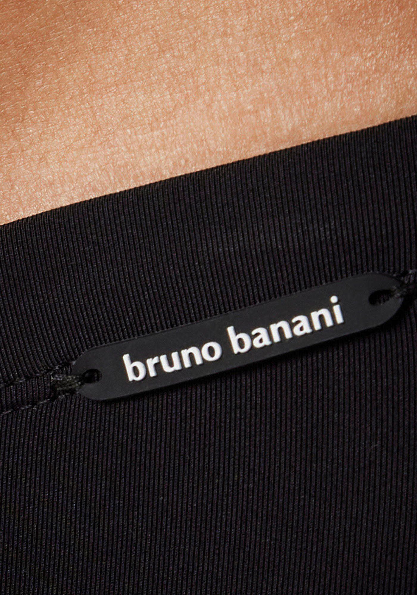 Bruno Banani Zwembroek Mini Wave Line 2.0 Swim met opzij gestempeld logo (1 stuk)