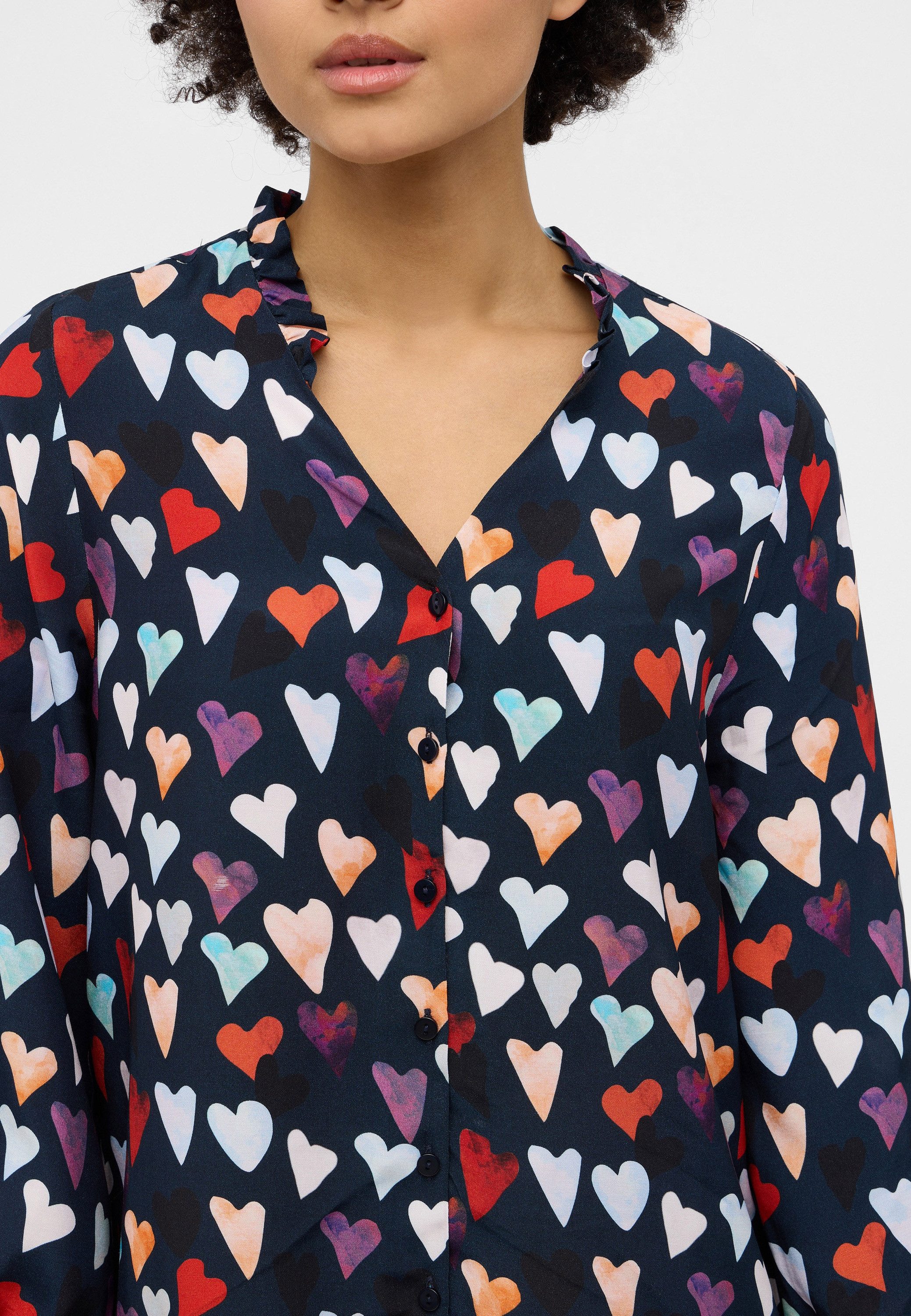 Eterna Overhemdblouse Loose fit