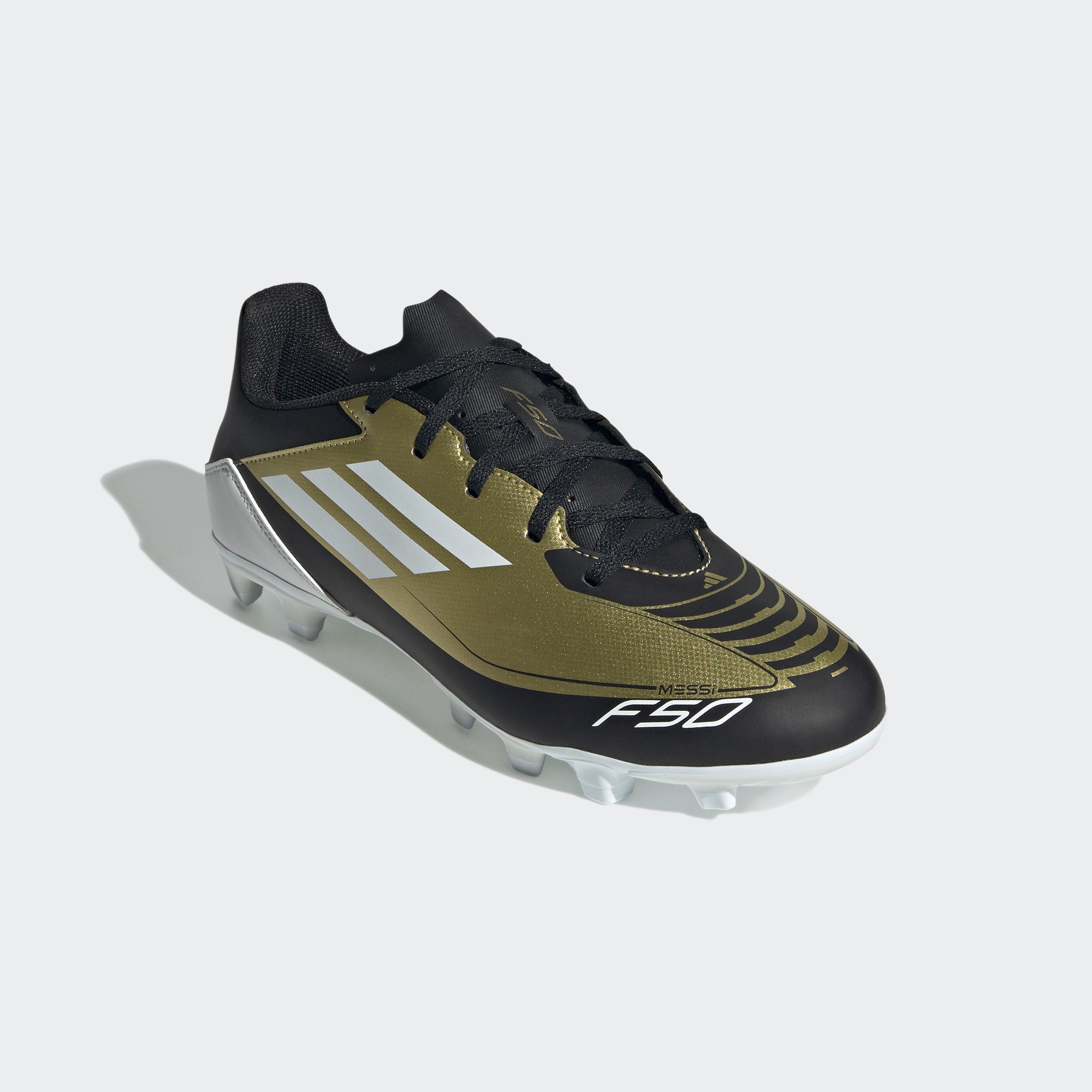 adidas Performance Voetbalschoenen F50 CLUB MESSI FG unisex zaalvoetbalschoenen maat 45 EU beige