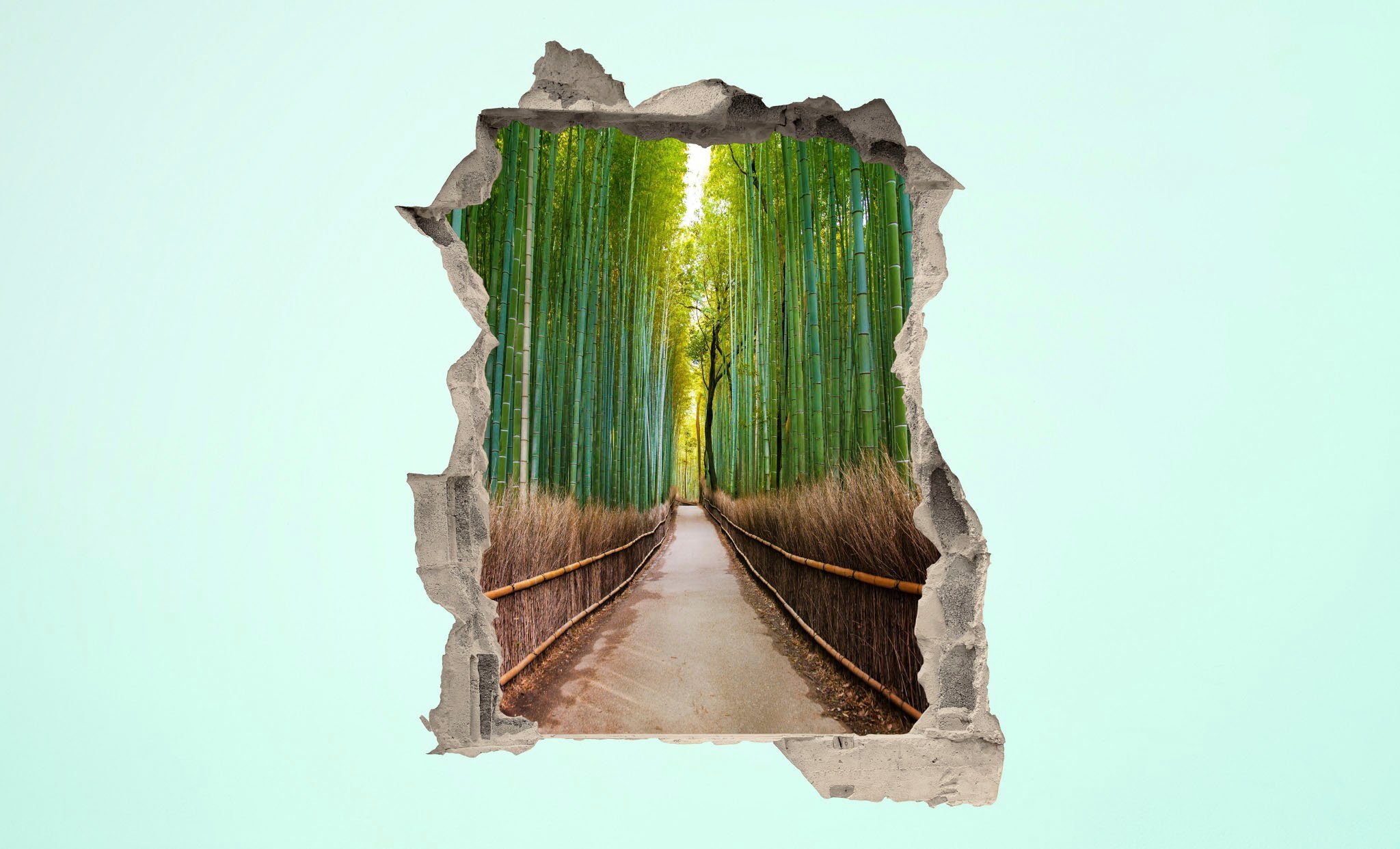 Conni Oberkircher´s Wandfolie 3D sticker beton Bamboo Trees