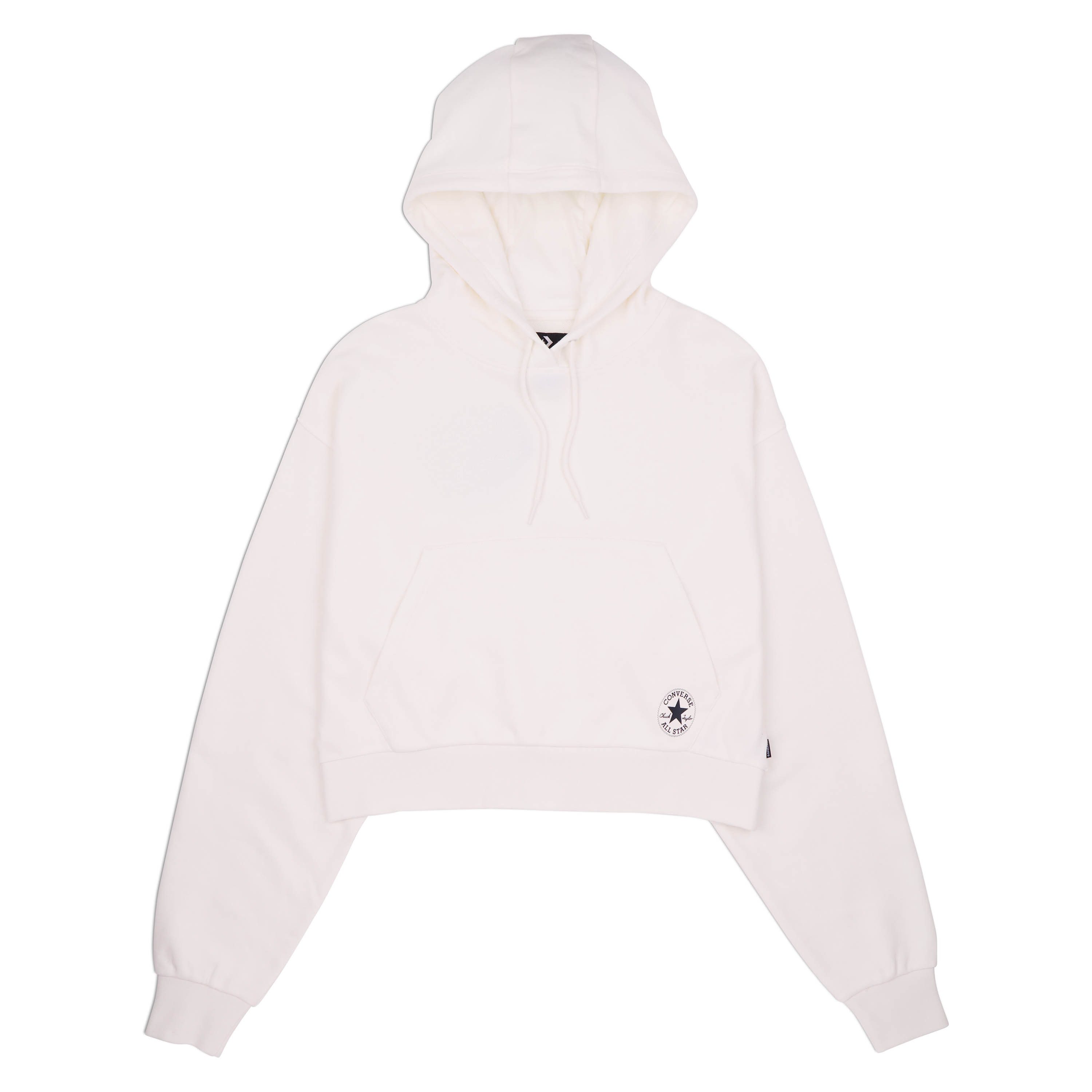 Converse Hoodie WOMEN'S CONVERSE CHUCK TAYLOR BOXY HOODIE (1-delig) dames truien met capuchon maat XL beige