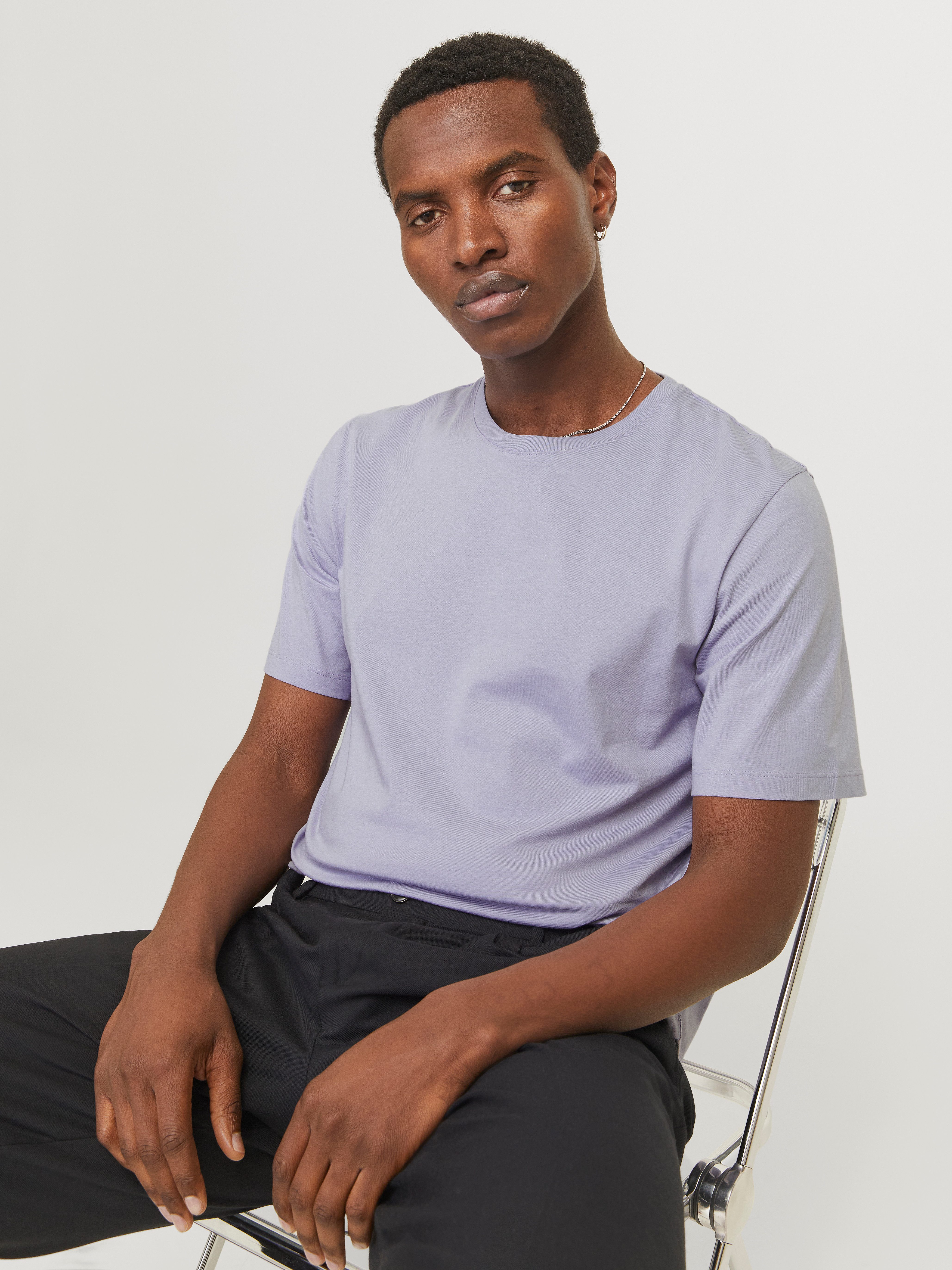 Jack & Jones Shirt met ronde hals JJEORGANIC BASIC TEE SS O-NECK NOOS