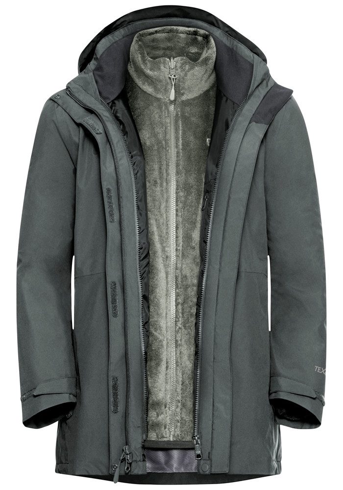 Jack Wolfskin Functioneel 3-in-1-jack ROTWAND 3IN1 JKT W