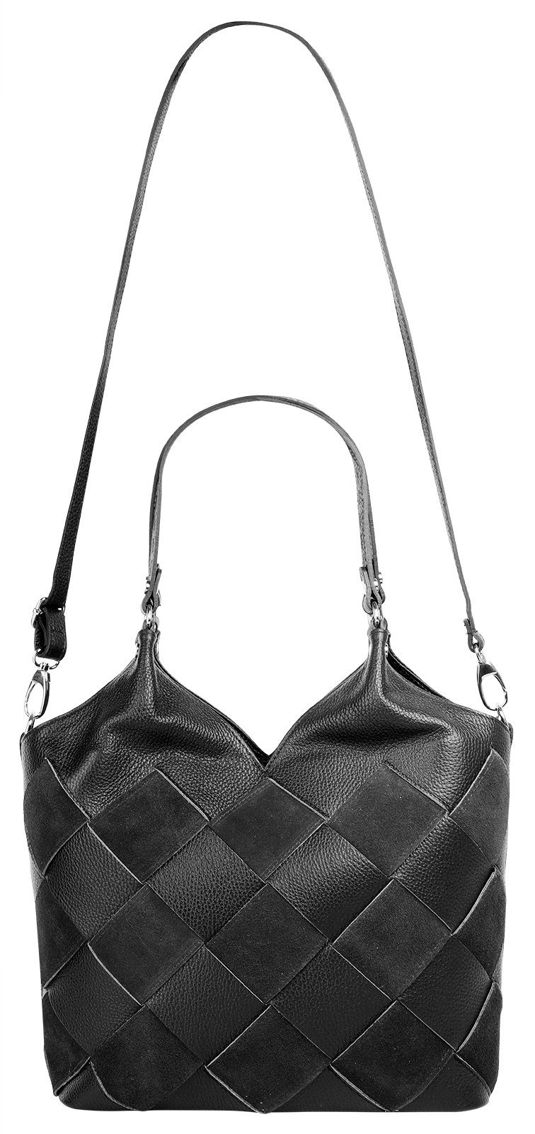 Samantha Look Shopper echt leer, made in italy