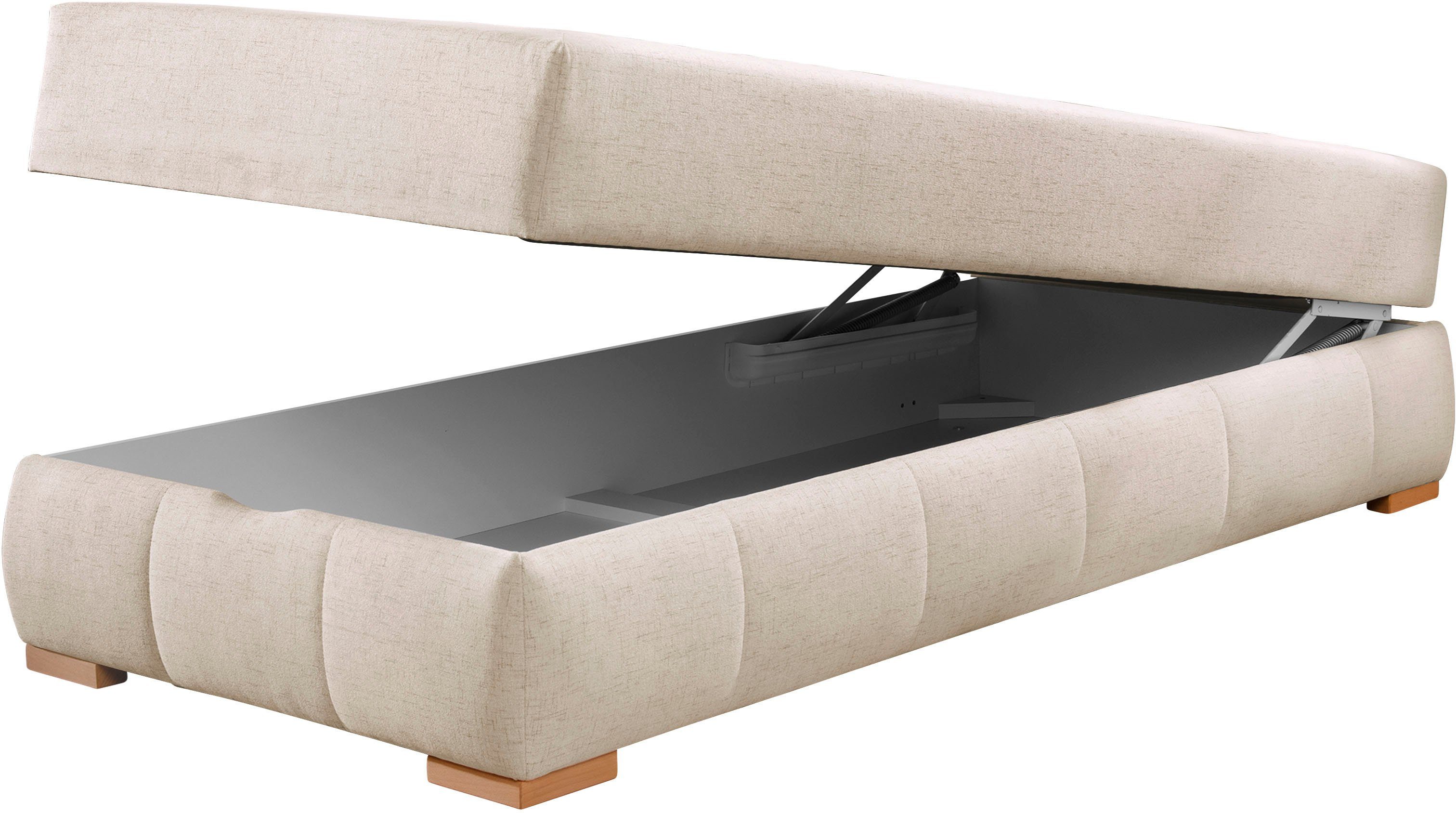 Guido Maria Kretschmer Home&Living Boxspring Wehma zonder hoofdbord, inclusief matrastopper en bedlade