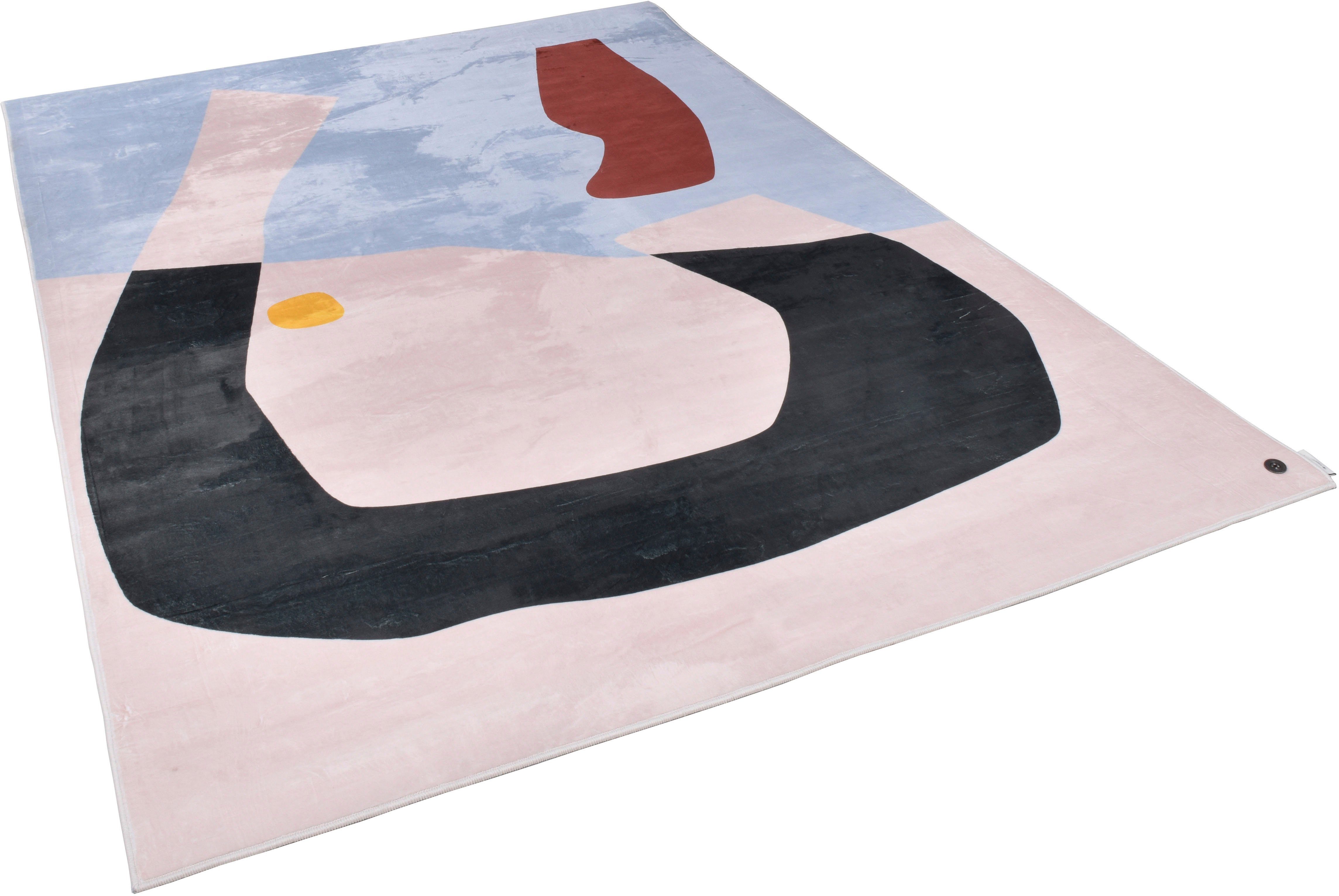 TOM TAILOR HOME Vloerkleed Shapes - ONE Korte pool, gedessineerd, modern design