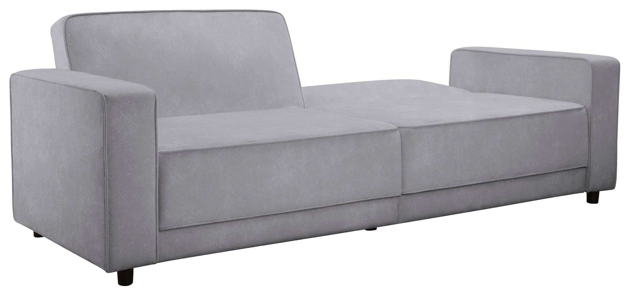 Dorel Home 3-zitsbank Allie slaapbank 225 cm Slaapbank functie (108/190cm), trendy ribfluweel of onderhoudsvriendelijk velours