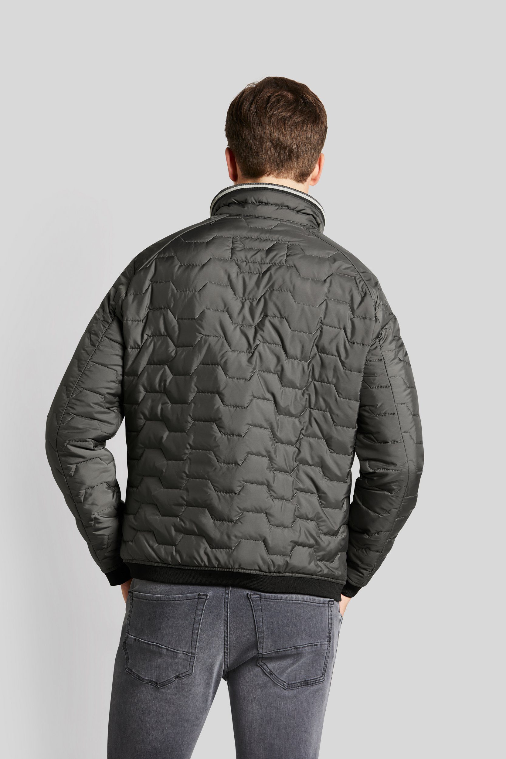 Bugatti Blouson met moderne opstaande kraag