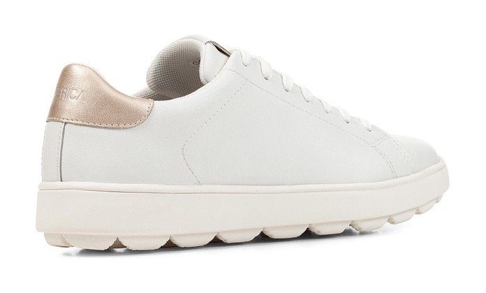 Geox Sneakers D SPHERICA ECUB-1 A met profielzool, vrijetijdsschoen, lage schoen, veterschoen