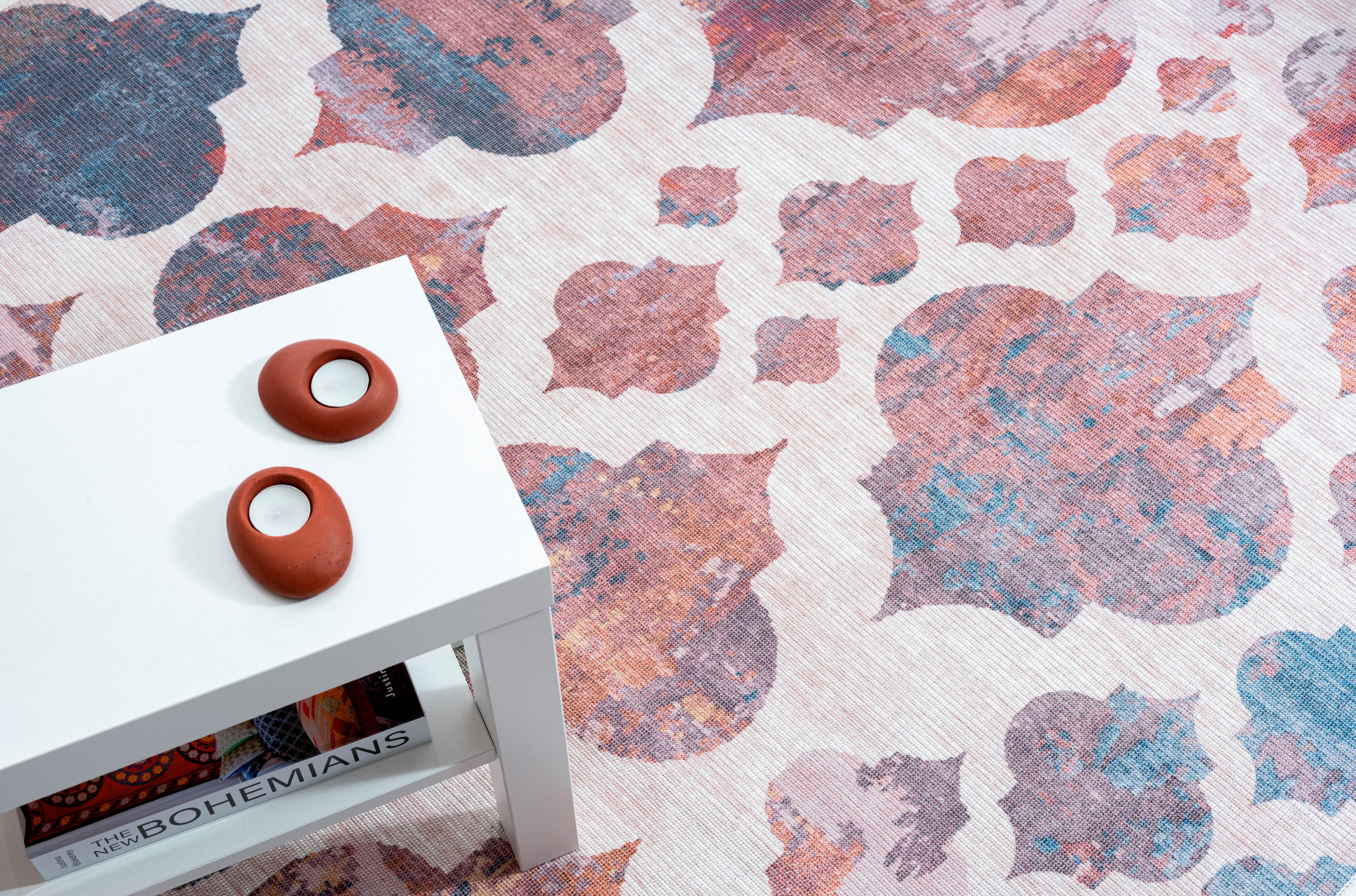 Myflair Möbel & Accessoires Vloerkleed Ellis voorraadopruiming bedrukt, modern ontwerp, geschikt voor binnen- en buitengebruik, wasbaar