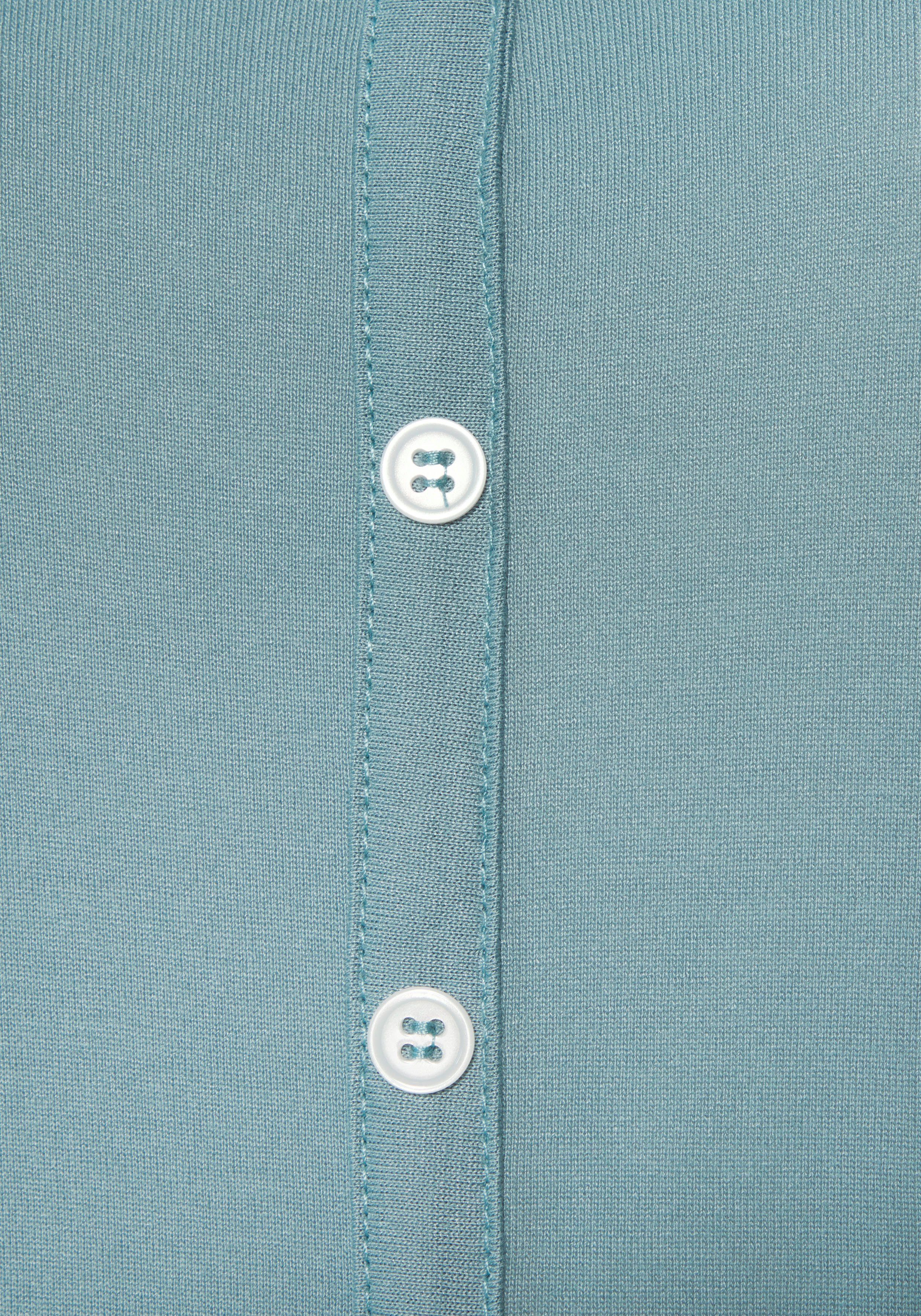Vivance Shirt met knopen in parelmoer-look (set 2-delig)