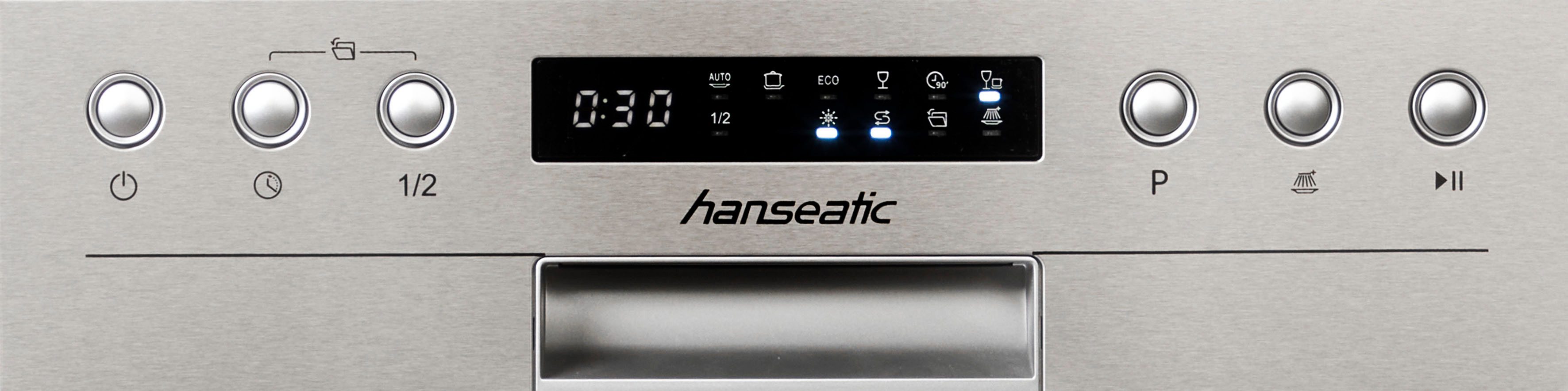 Hanseatic Onderbouwvaatwasser HGU4582D97710DI, 81,5 cm x 44,8 cm