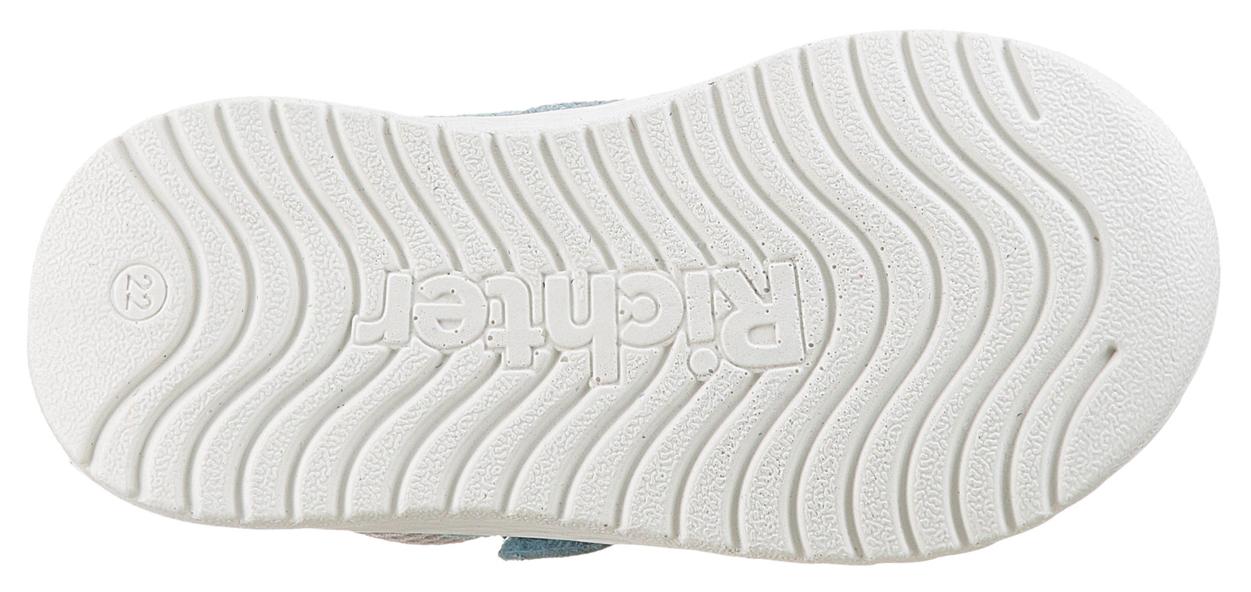 Richter Sneakers Timmy WMS: gemiddeld Klittenbandschoen met praktische elastische band, maat sjabloon om te downloaden