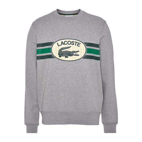 NU 20% KORTING: Lacoste Sweatshirt met logo-frontprint