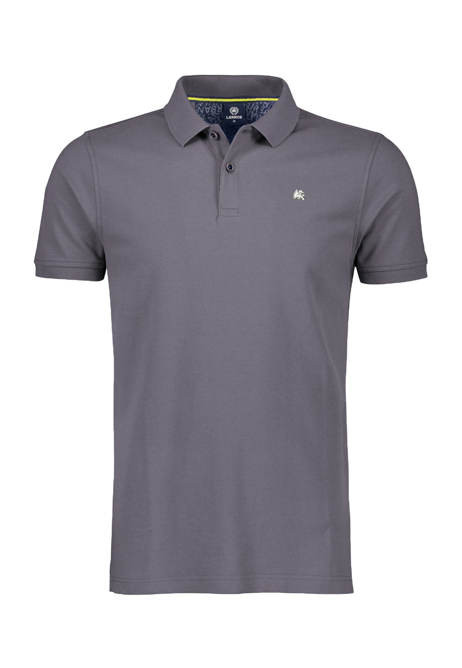 Lerros Poloshirt LERROS basic poloshirt in klassieke pasvorm en piquékwaliteit heren t-shirts maat XL grijs