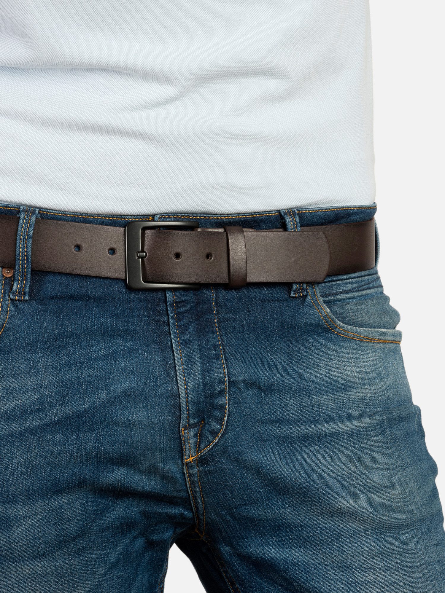MONTI Leren riem Atlanta