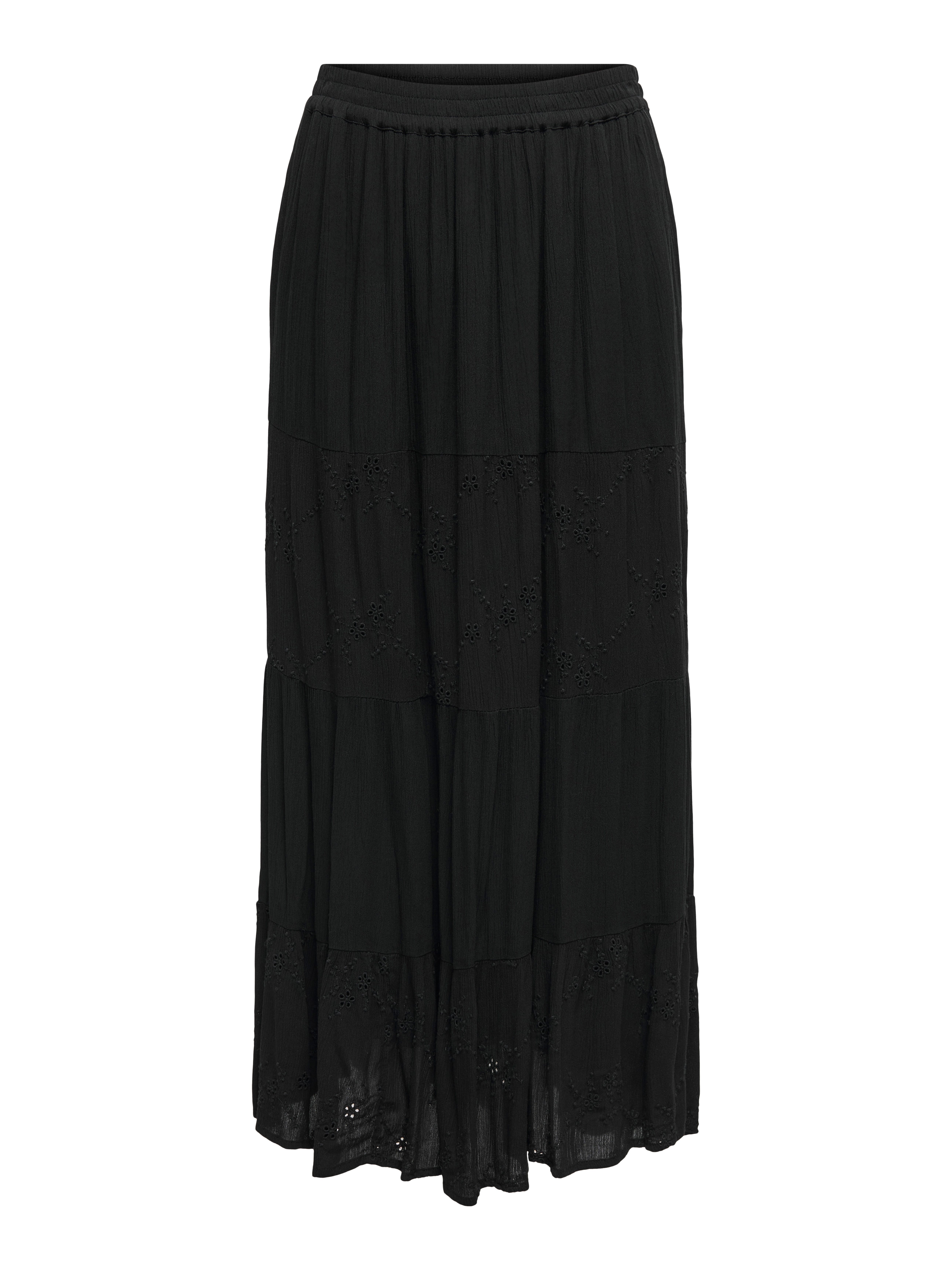 Only Maxirok ONLCHIARA BRODERIE LONG SKIRT PTM