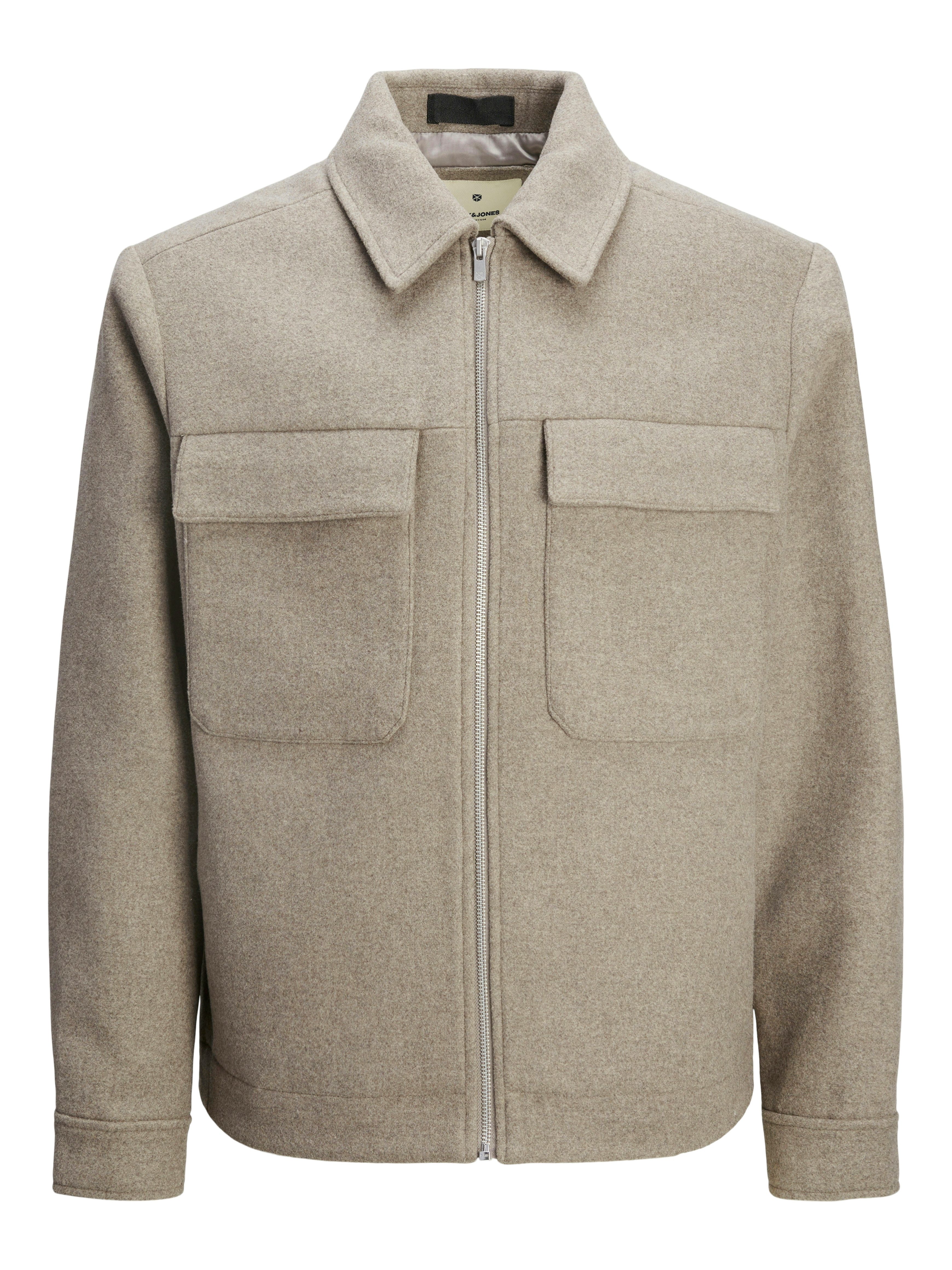 Jack & Jones Wollen jack JPRBLURUSSEL WOOL BLEND JACKET SN