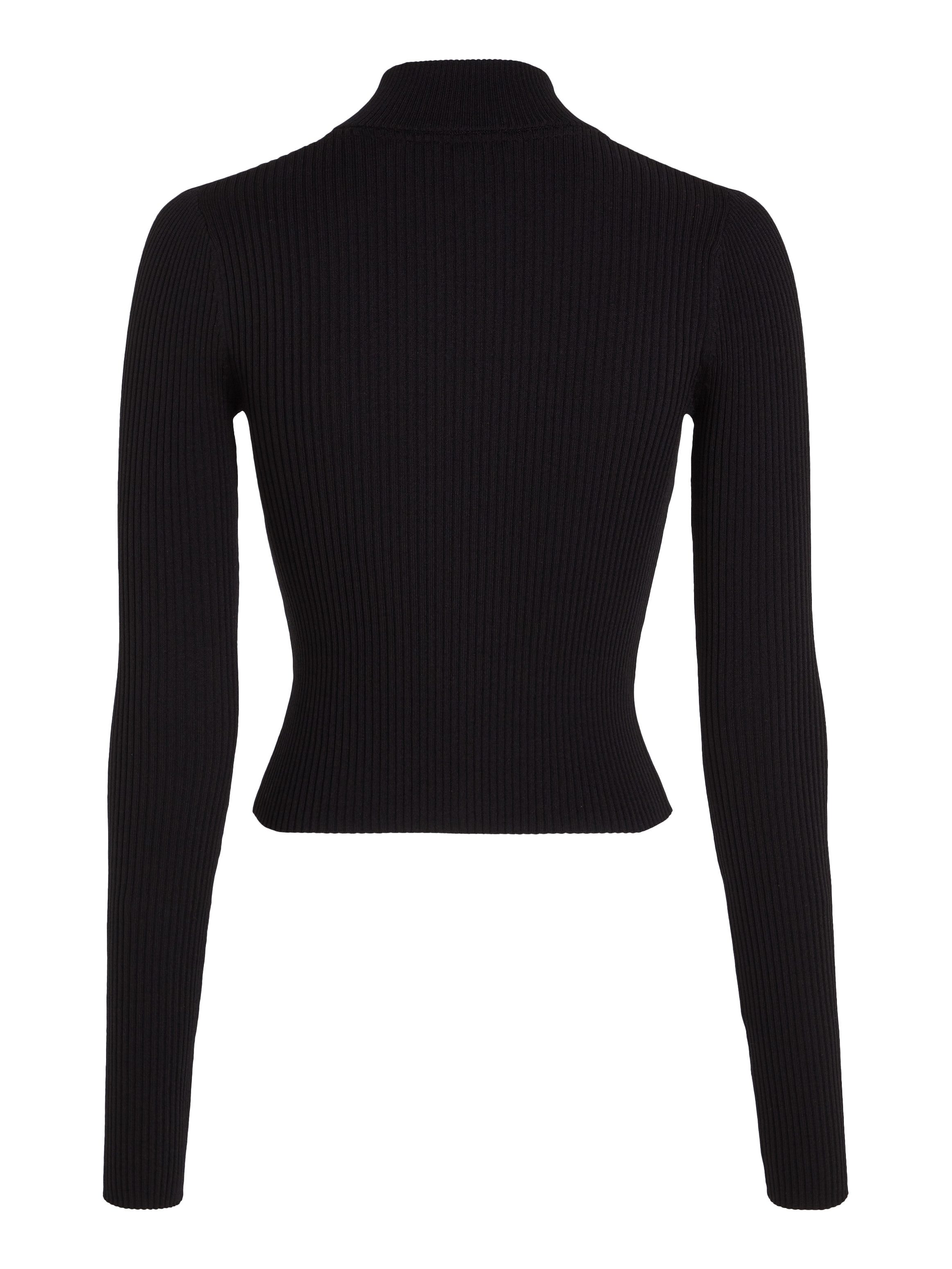 TOMMY JEANS Schipperstrui TJW 1 4 ZIP TECHNICAL RIB