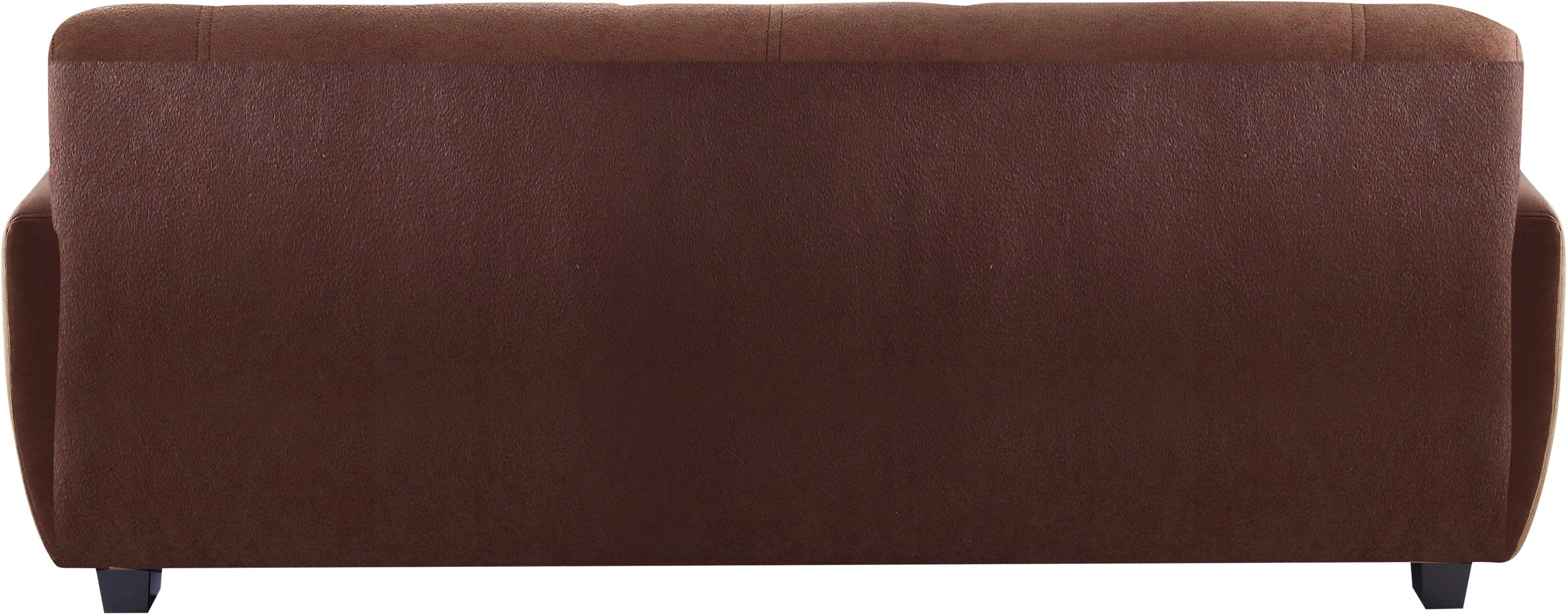 Home affaire Bank Nika L-vorm als 2- of 3-zitsbank, van microvezel primabelle® of structuurstof