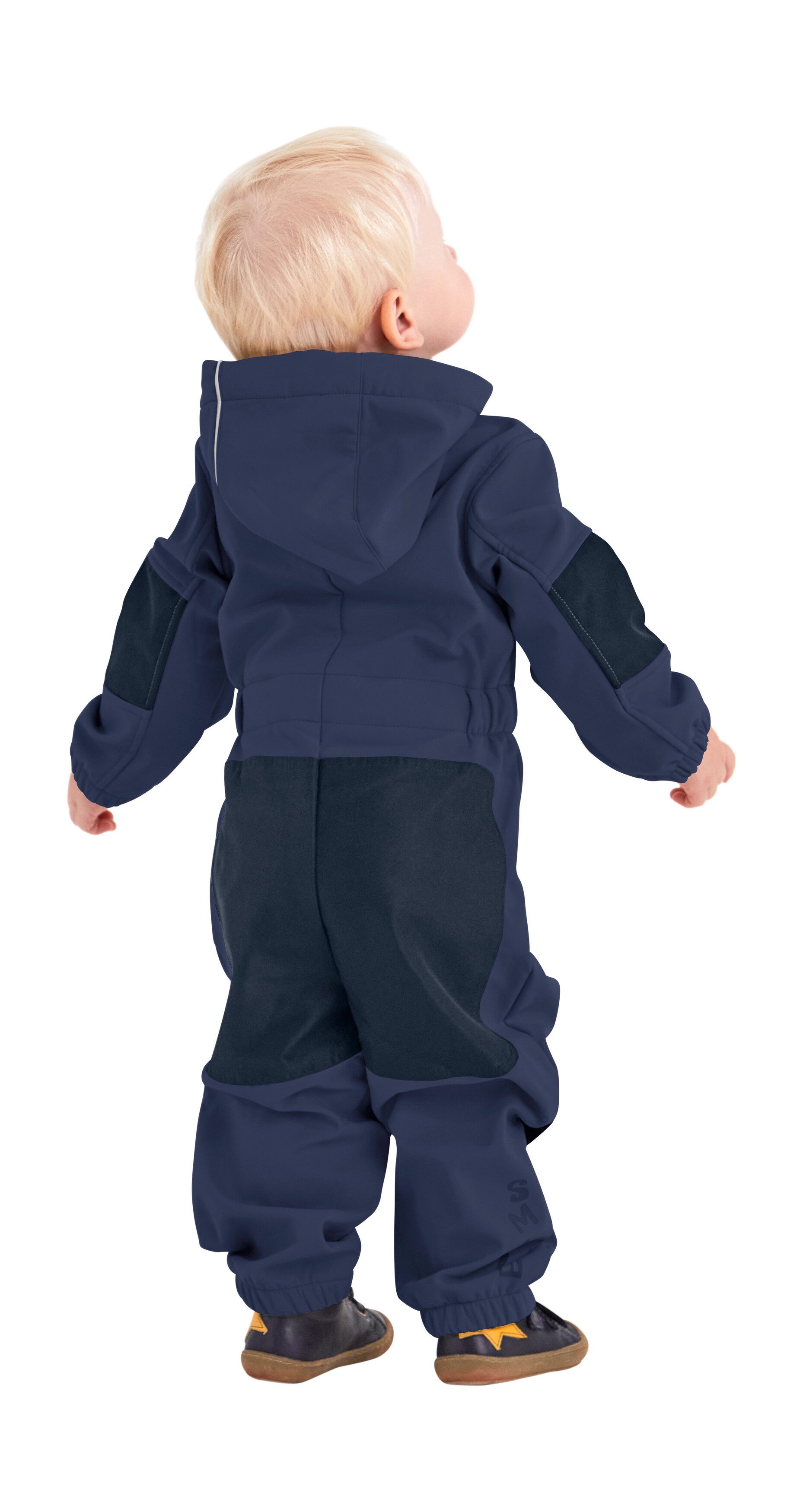 first instinct by killtec Jumpsuit FIOW 35 MNS ONPC Softshellpak met fleece binnenin, waterafstotend, winddicht