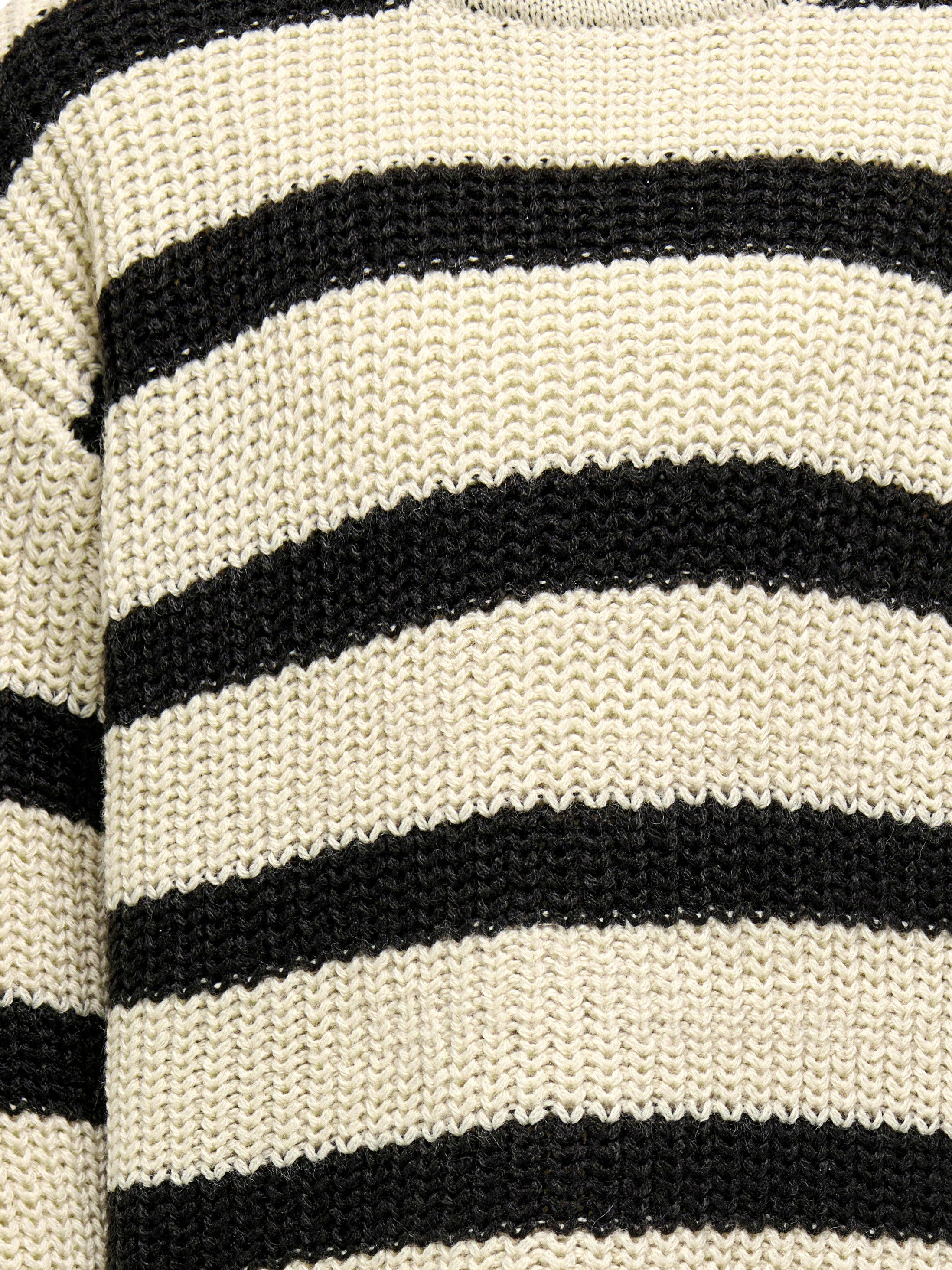 KIDS ONLY Gebreide trui KOGJUSTY L/S STRIPE PULLOVER KNT NOOS