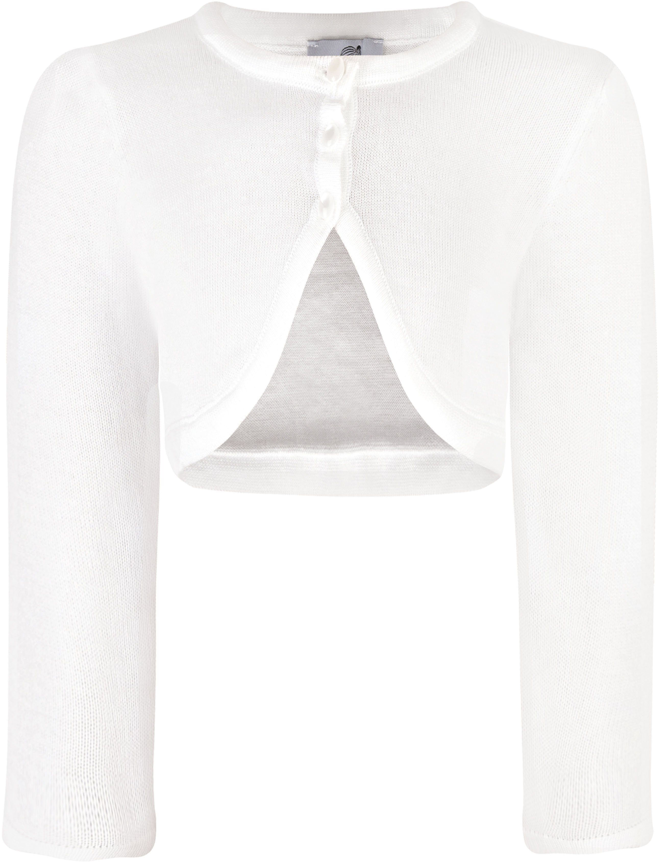 happy girls Vest Cardigan meisjes vesten maat 98 wit
