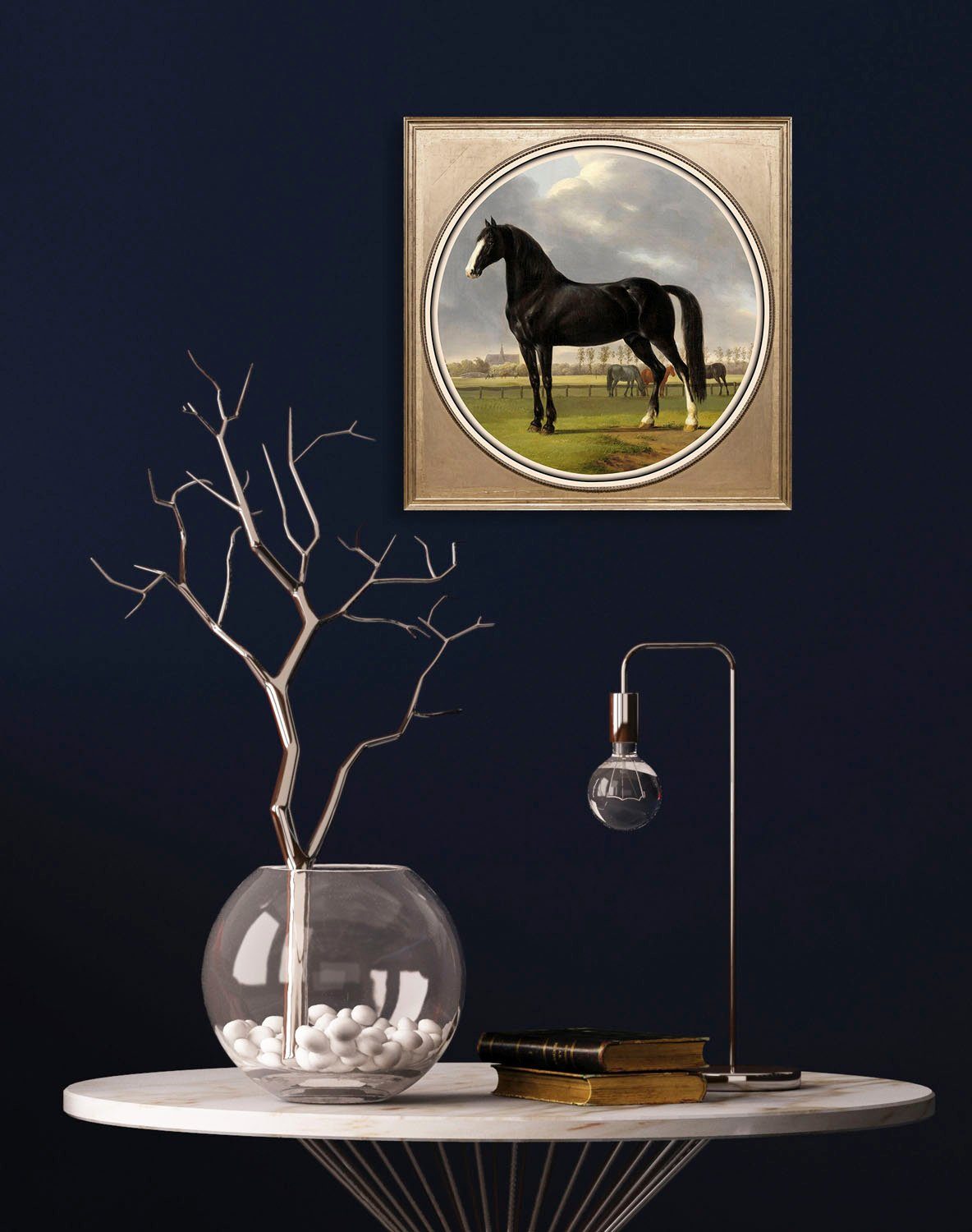 queence Artprint op acrylglas Paard Fine Art-print in galeriekwaliteit