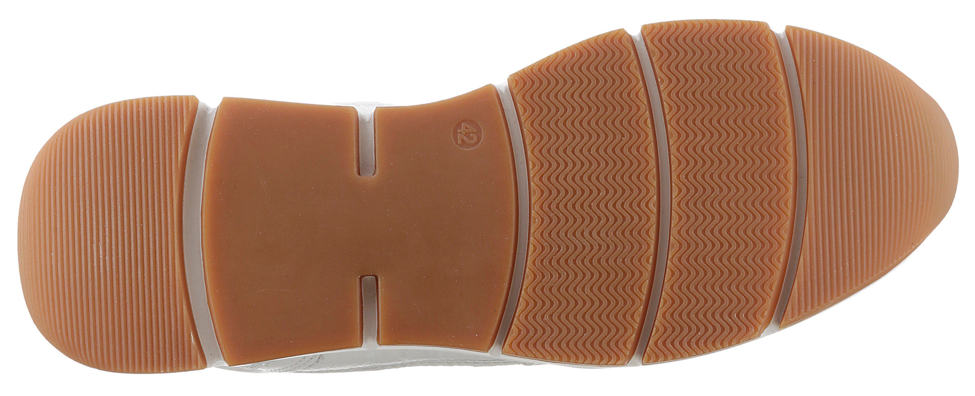 s.Oliver Sneakers met soft foam-binnenzool, vrijetijdsschoen, lage schoen, veterschoen
