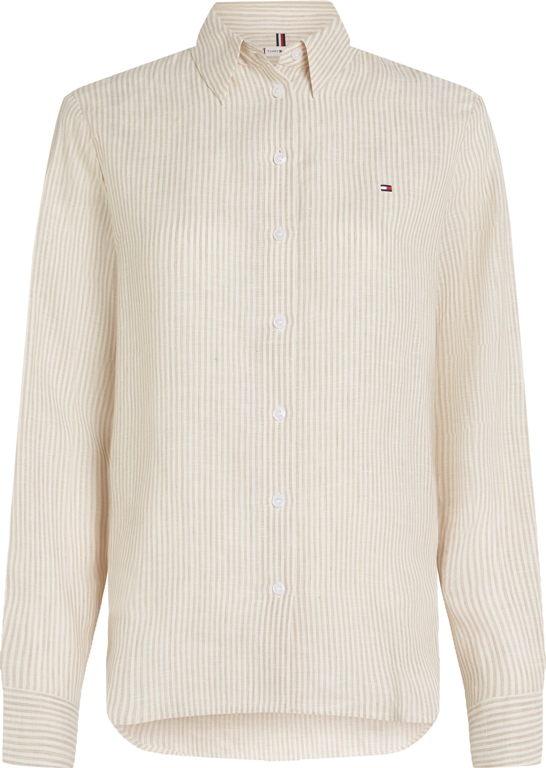 Tommy Hilfiger Overhemdblouse ESS LINEN RELAXED SHIRT