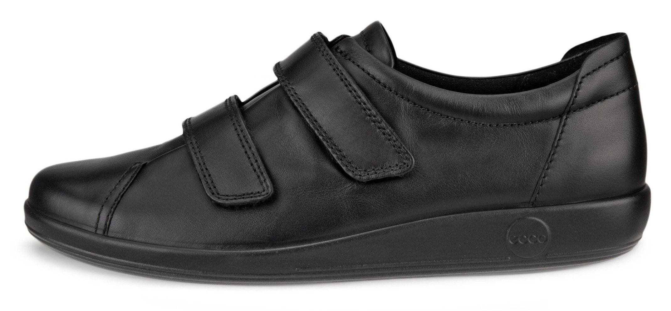 Ecco Klittenbandschoenen SOFT 2.0 Lage schoen, vrijetijdsschoen met klittenbandsluitingen