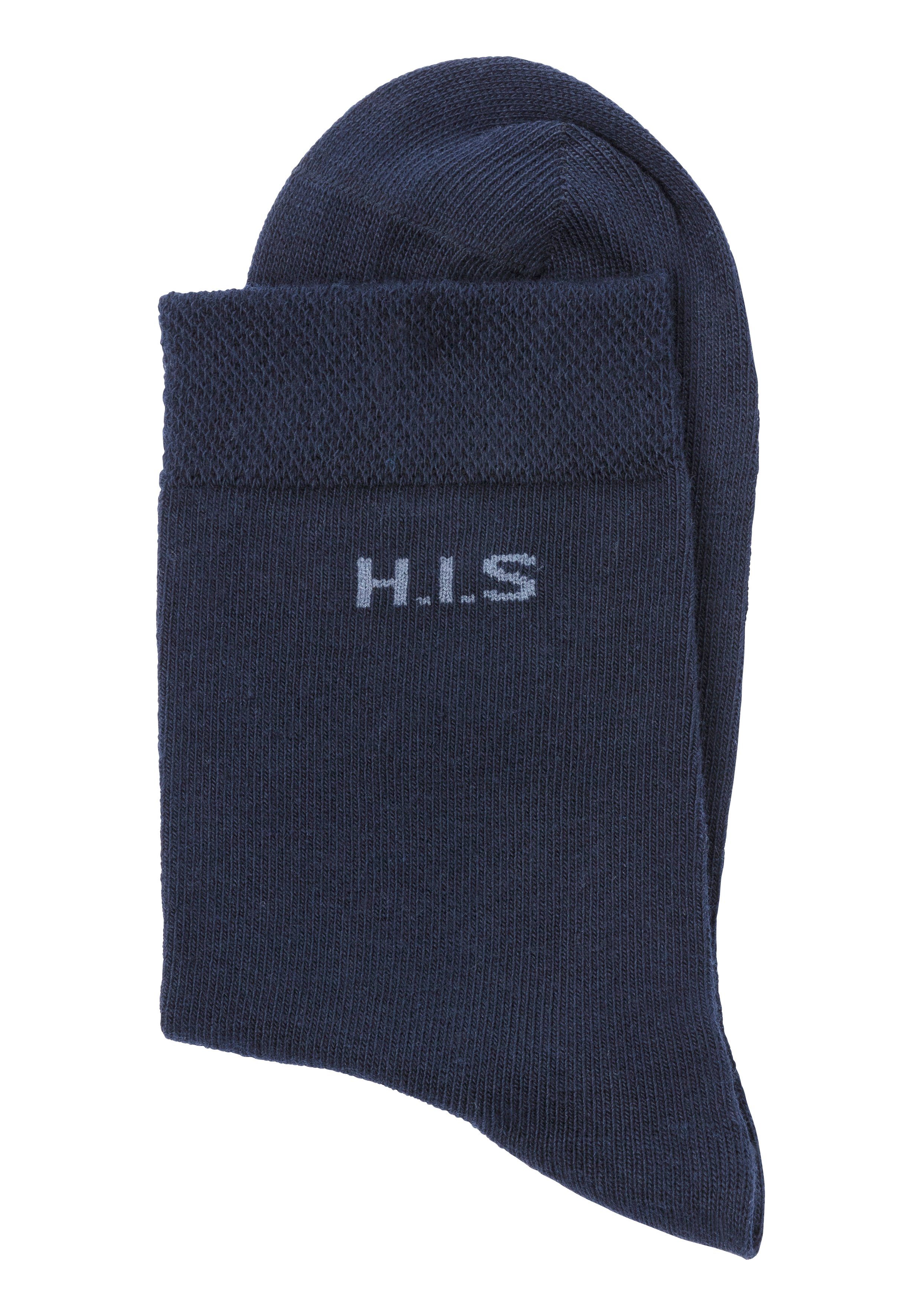 H.I.S Sokken zonder snijdende boord (set, 4 paar)