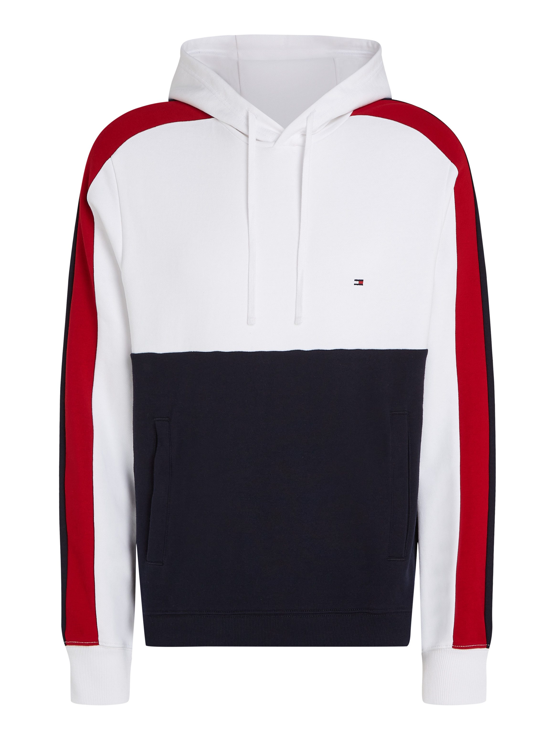 Tommy Hilfiger Hoodie GLOBAL STRIPE BLOCK HOODIE