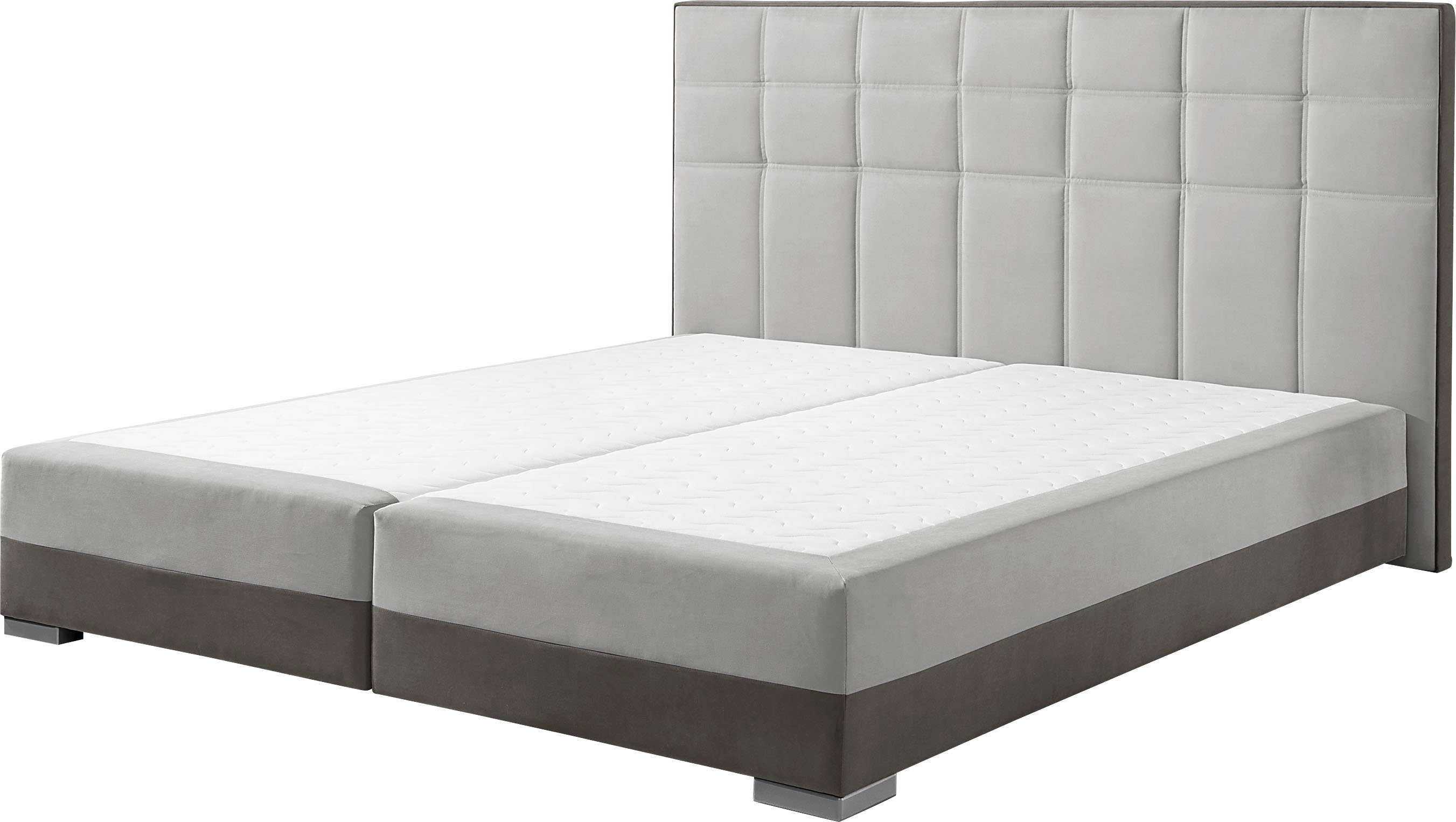 INOSIGN Boxspring inclusief topmatras en tweezijdig te gebruiken kussen