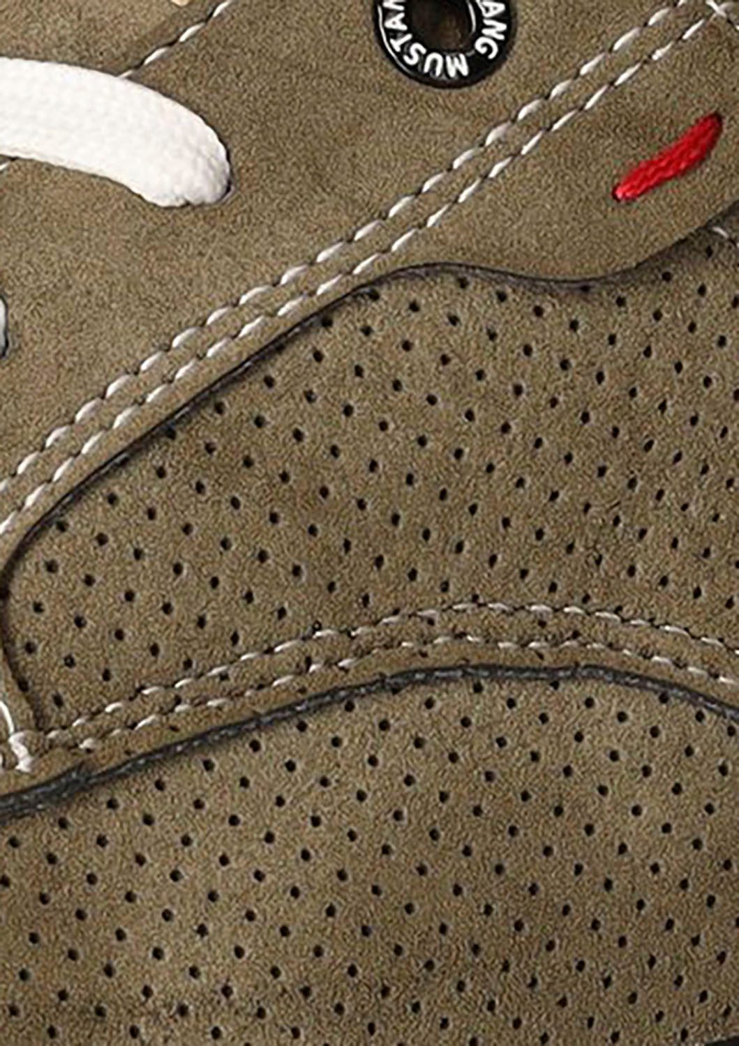 Mustang Shoes Sneakers , vrijetijdsschoen, lage schoen, veterschoen met siernaad