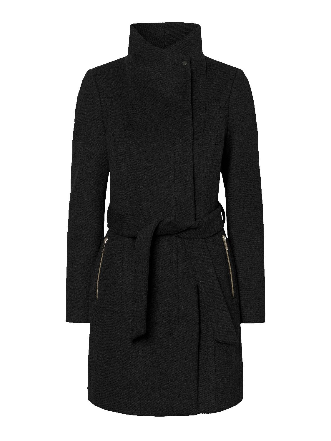 Vero Moda Korte jas VMTWOHOPE BELT 3/4 WOOL JACKET LCS