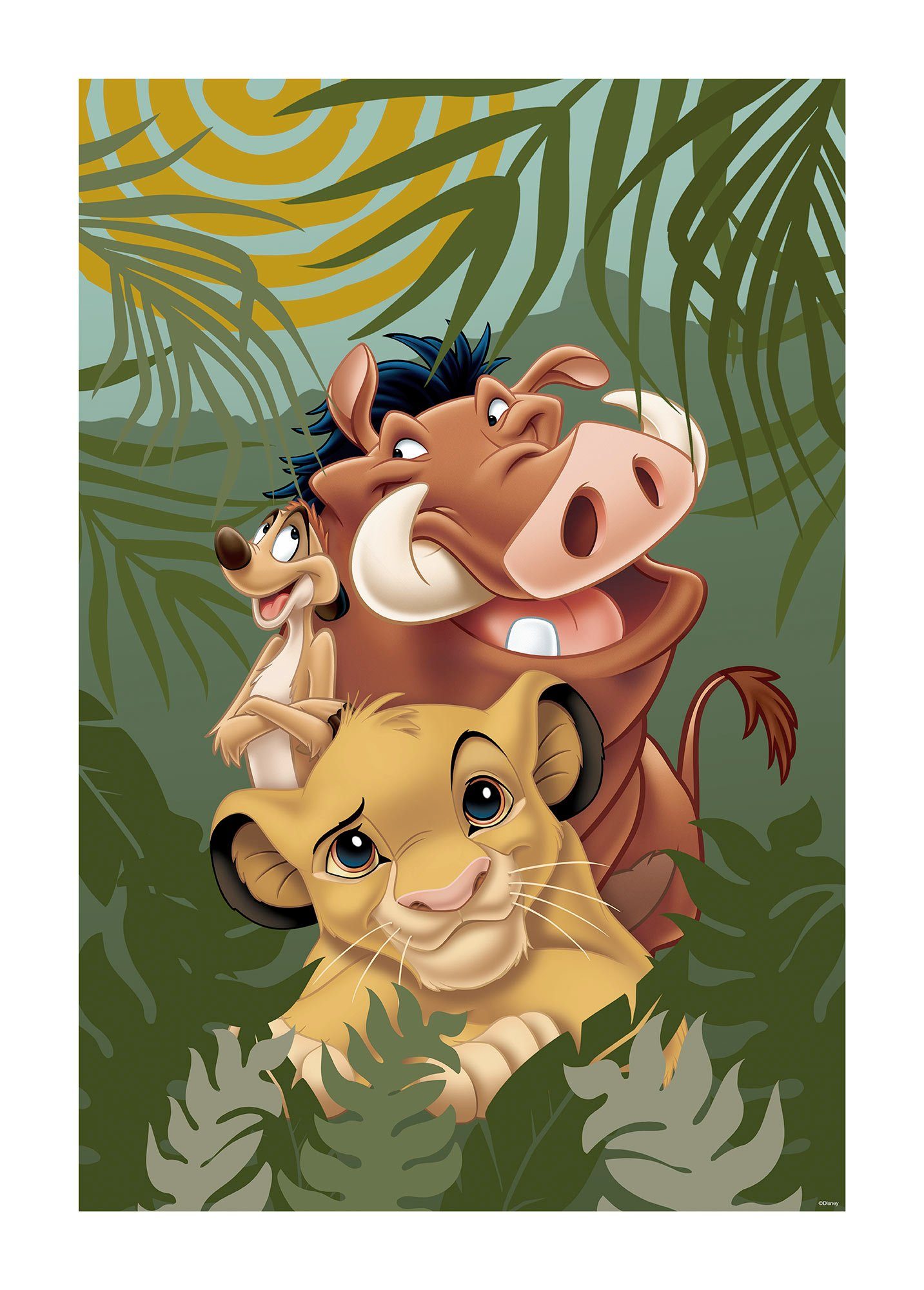 Komar Poster Lion King Carefree