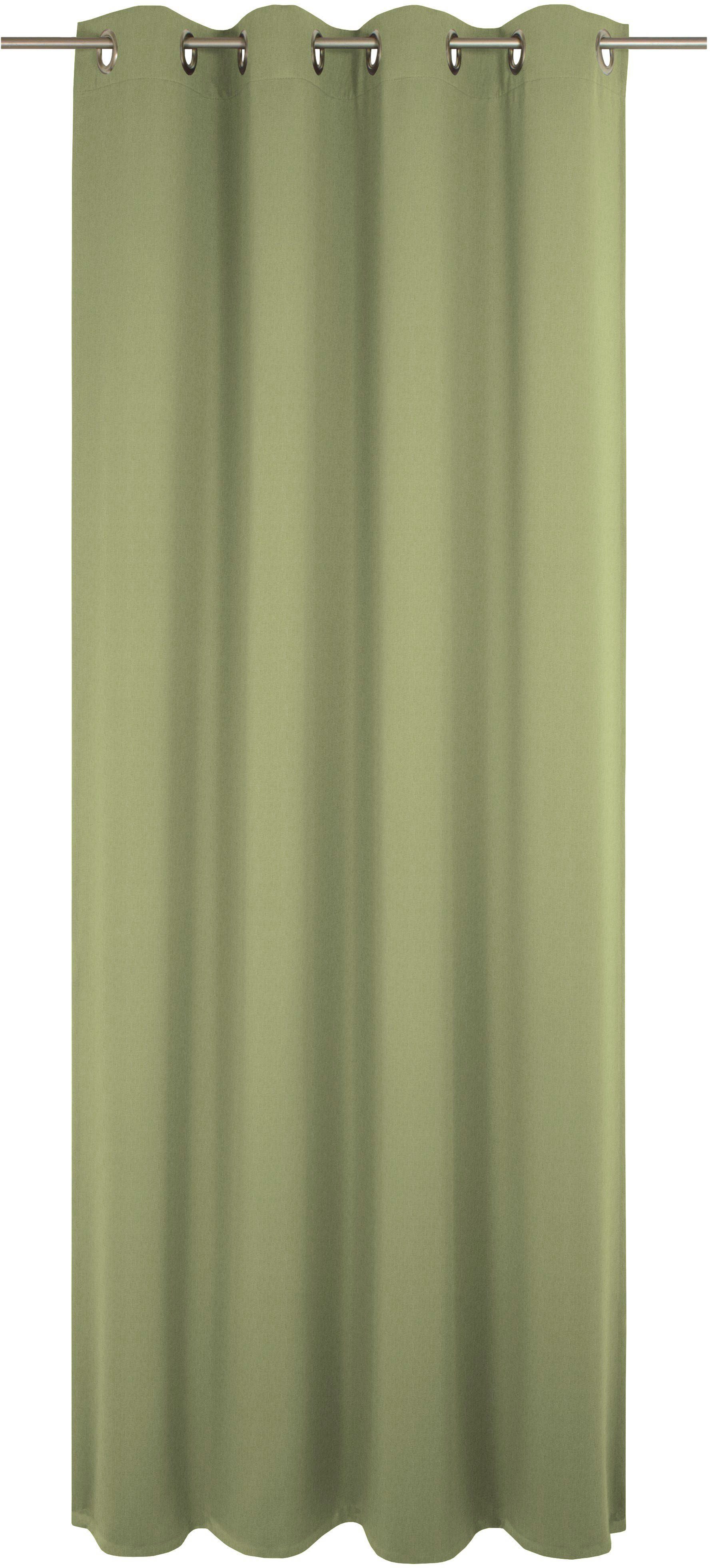 Wirth Gordijn Sunday op maat (1 stuk) kant & klaar gordijnen maat 142 cm x 385 cm groen