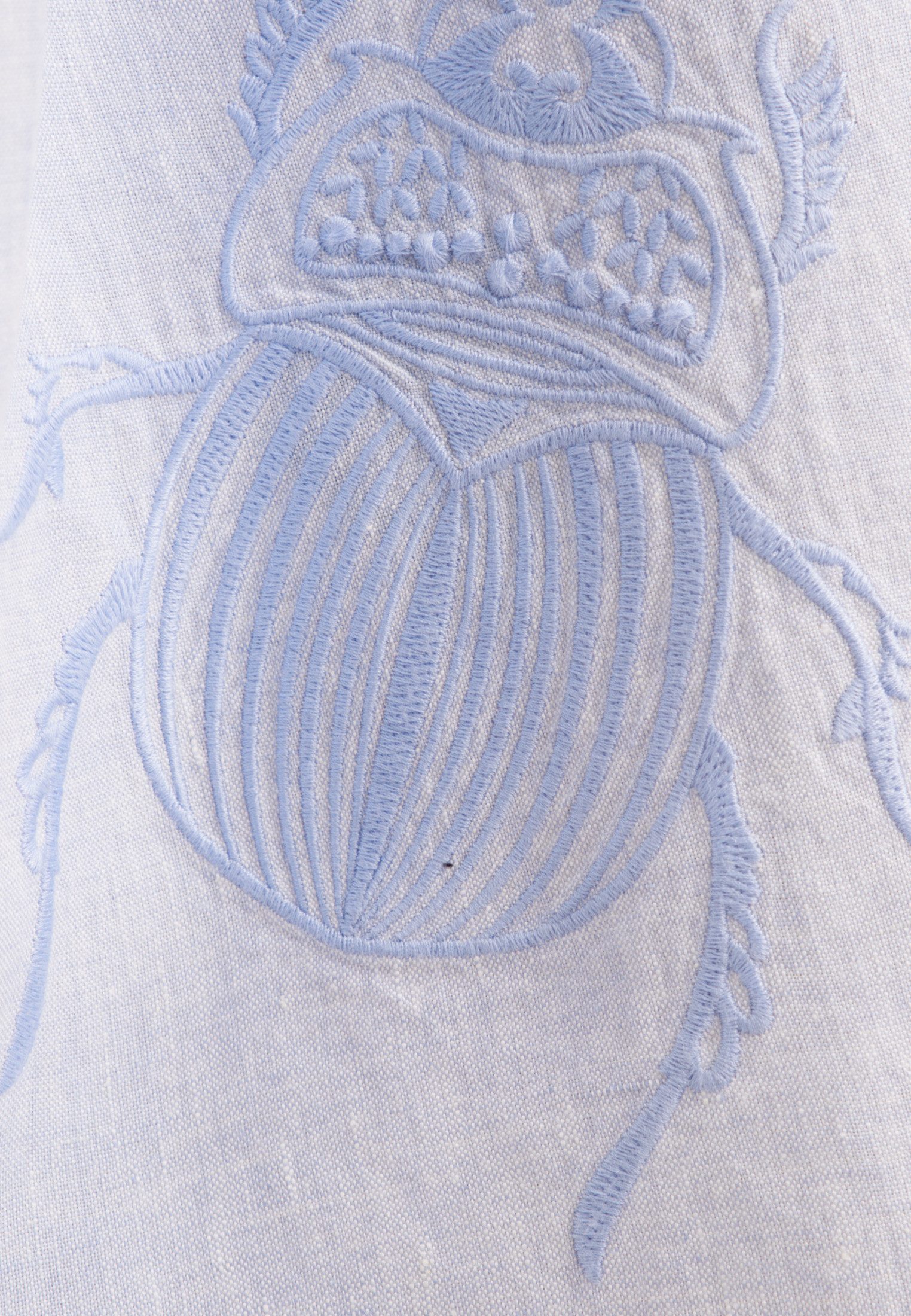 seidensticker Overhemdblouse Zwarte roos Lange mouwen kraag uni
