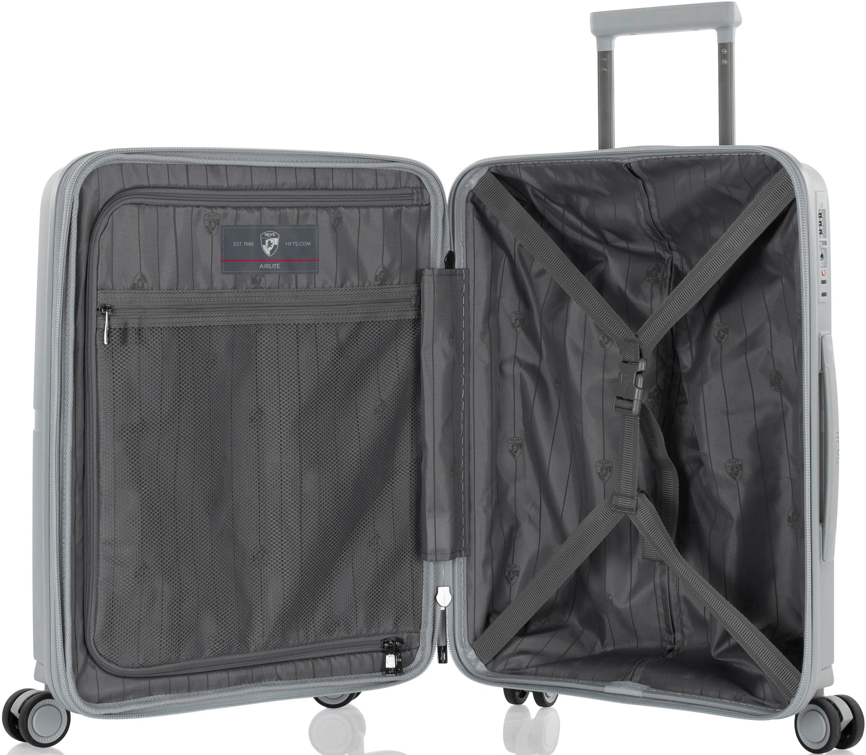 Heys Hardshell-trolley AirLite verschillende maten en kleuren x Joachim Llambi harde koffer TSA-slot