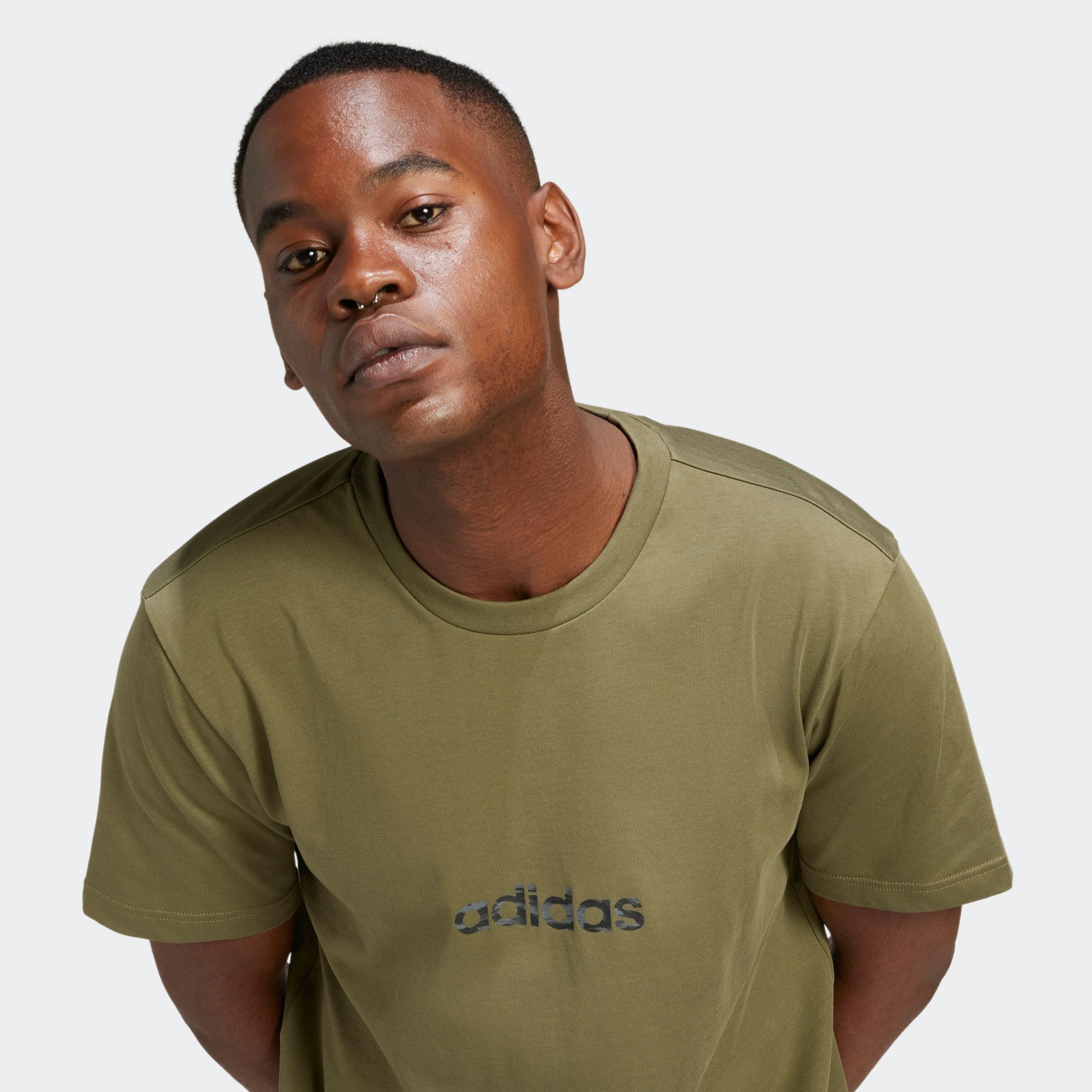 adidas Sportswear T-shirt M C CAMO LIN T