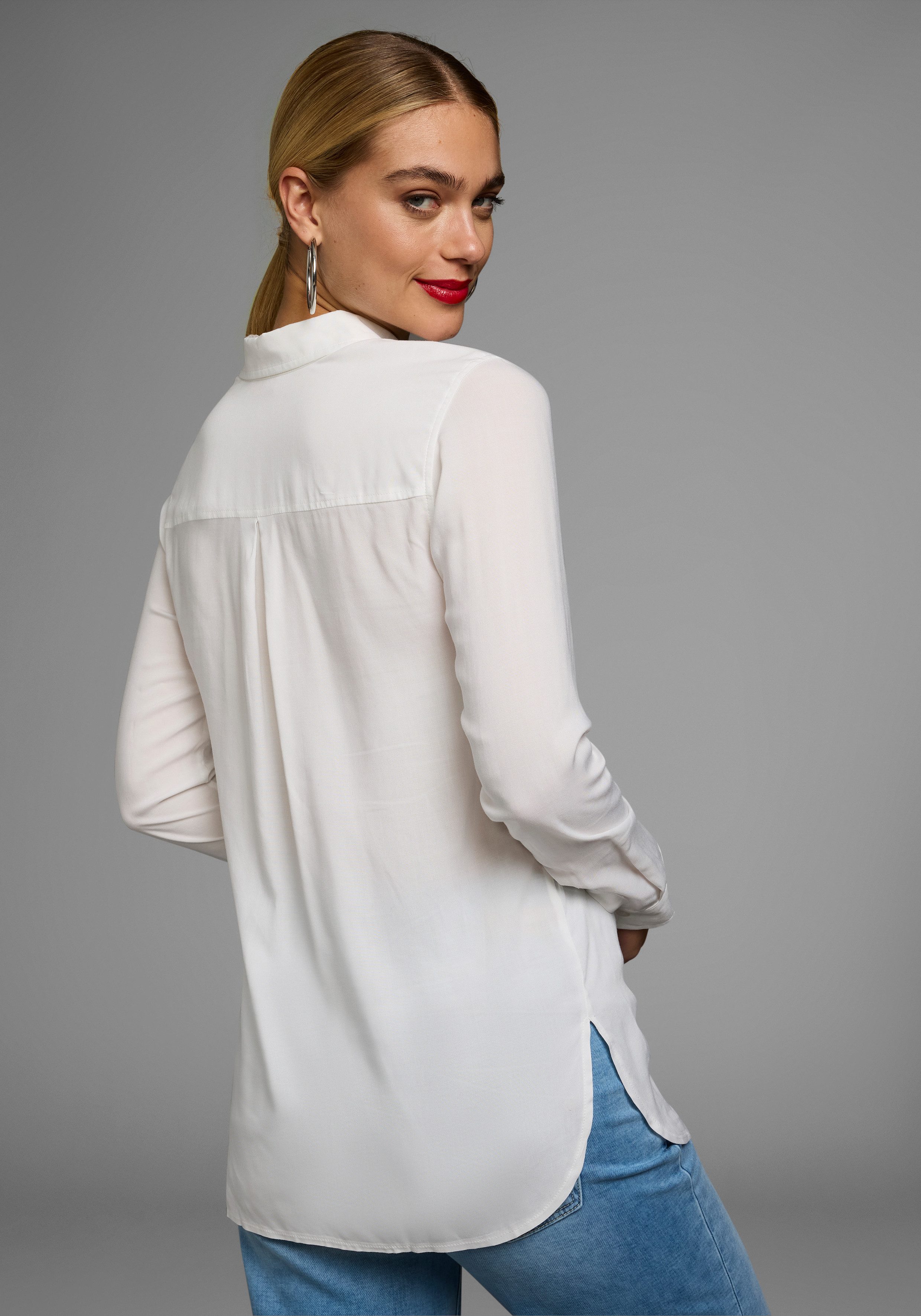 OTTO products Lange blouse van zachte lenzing™ ecovero™ viscose