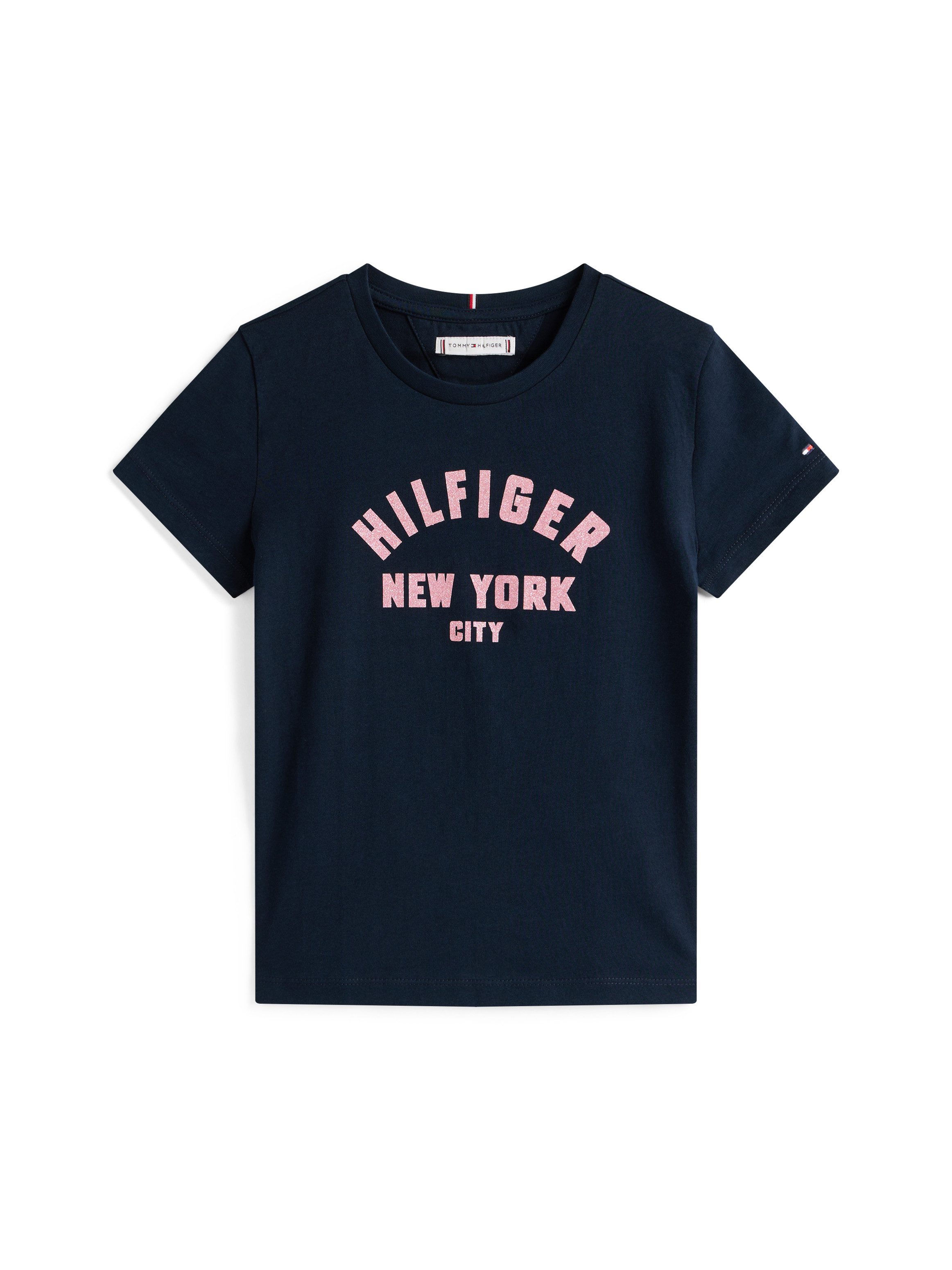Tommy Hilfiger T-shirt HILFIGER GRAPHIC T-SHIRT voor kinderen tot 16 jaar, met grote print