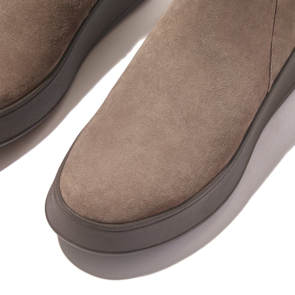 Fitflop Laarsjes F-MODE met ritssluiting aan de binnenkant