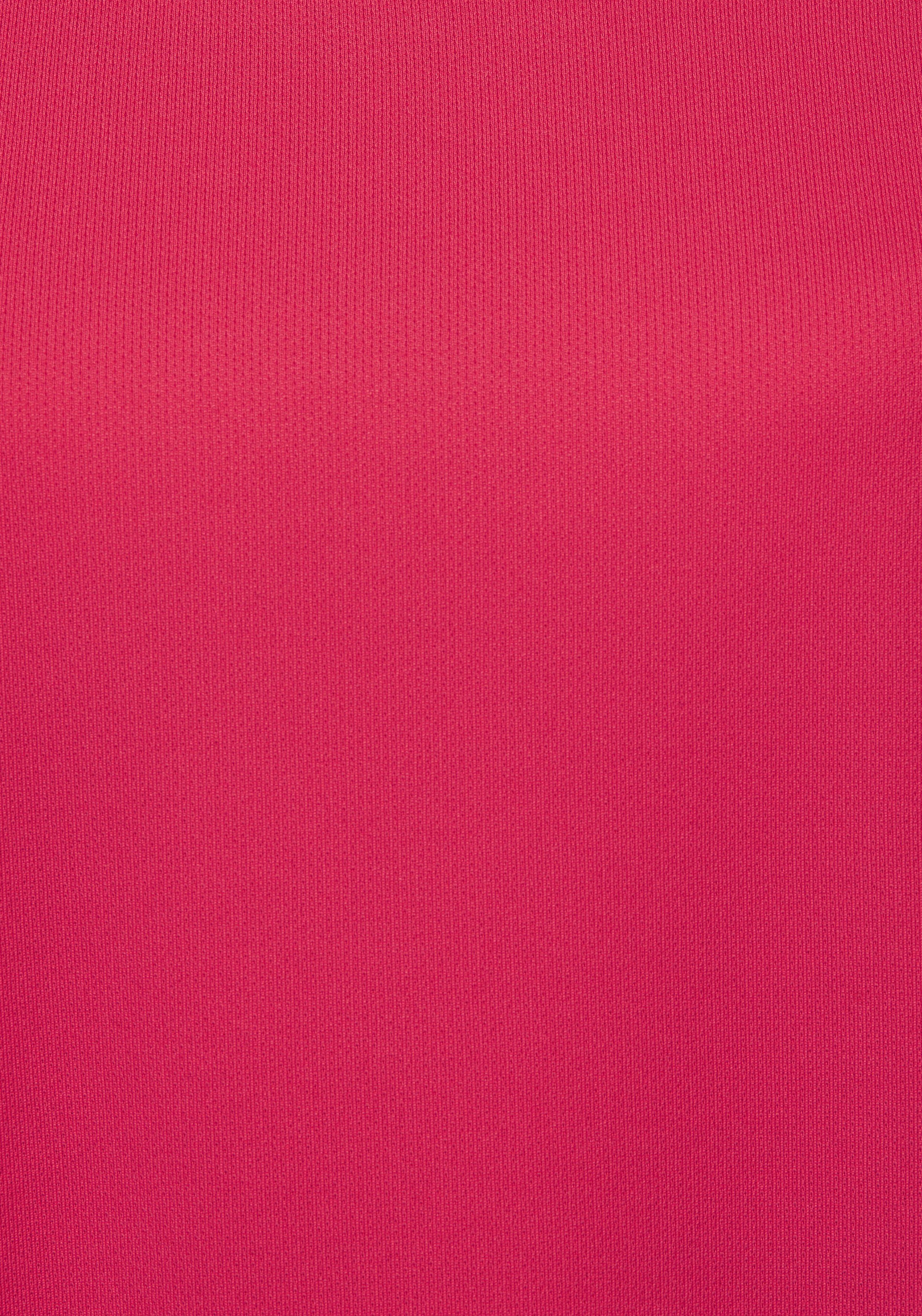 H.I.S Functioneel shirt figuuraccentuerende snit, sportieve look, met trendy logoprint (Set van 2)