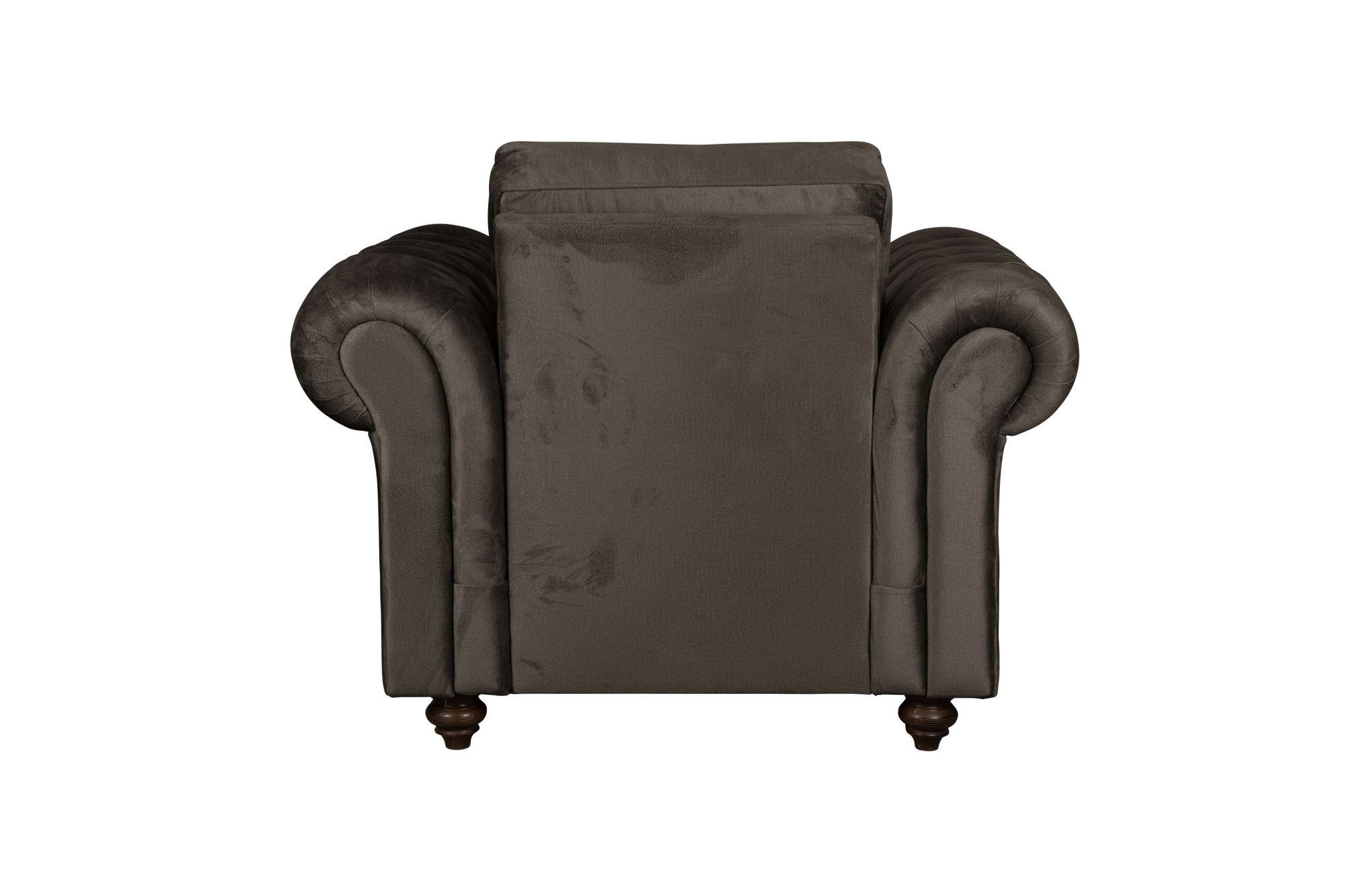 Home affaire Fauteuil MENDITTE Knoopstiksels op armleuningen en voorste lijst, hoge kwaliteit