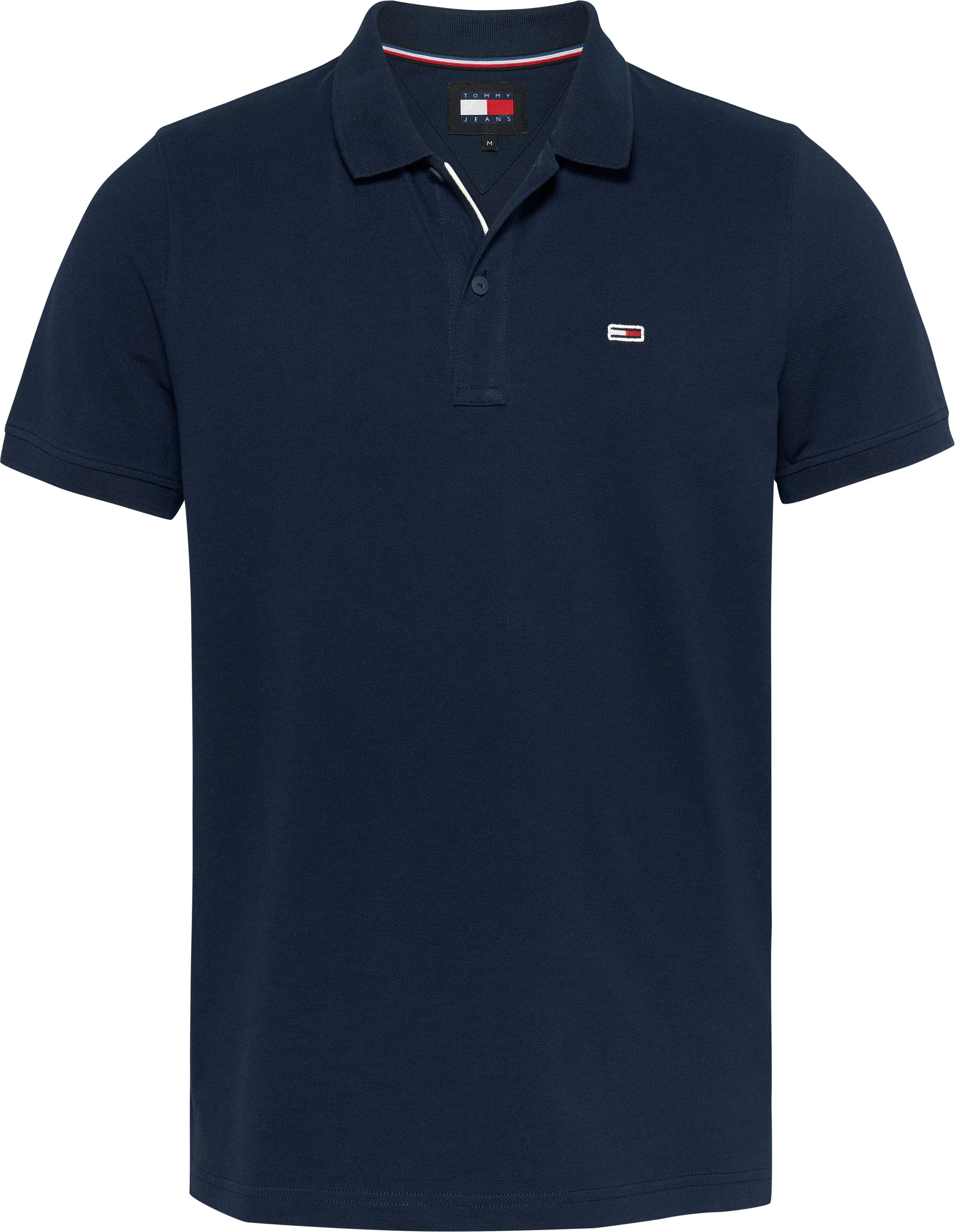 TOMMY JEANS Poloshirt TJM SLIM PLACKET POLO