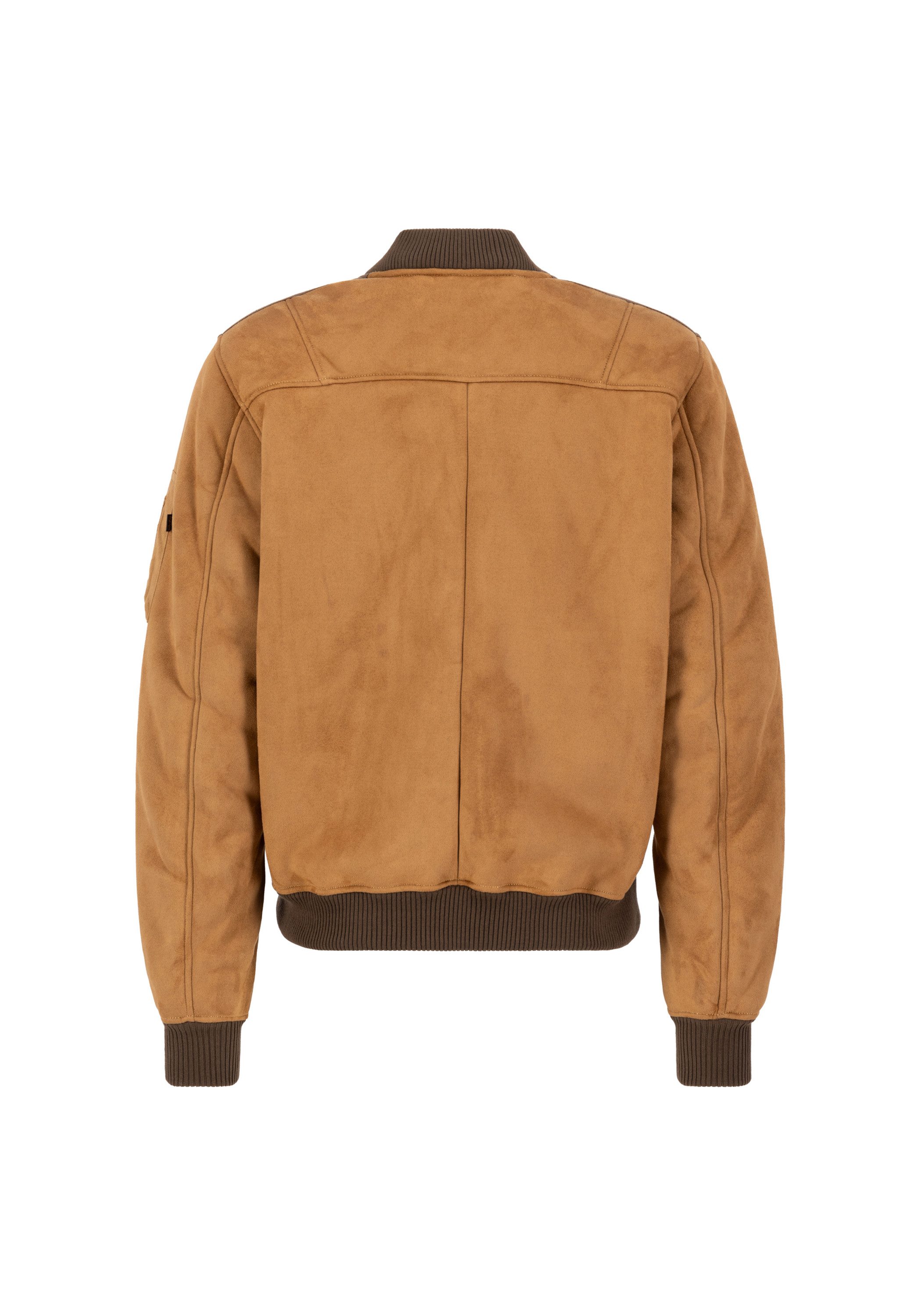 Alpha Industries Bomberjack Men Bomber Jackets MA-1 Faux Suede